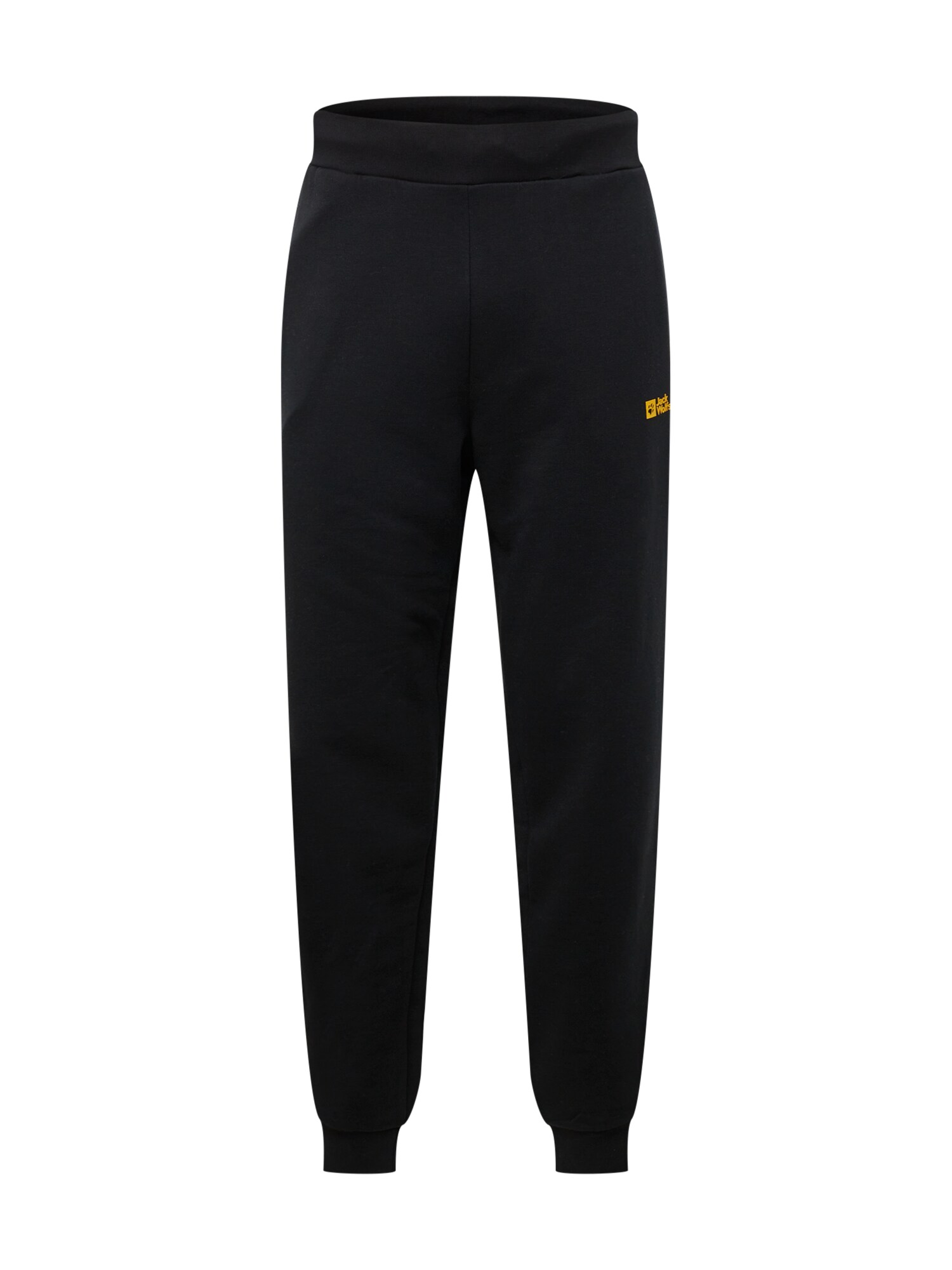 JACK WOLFSKIN Nadrág  fekete / limone