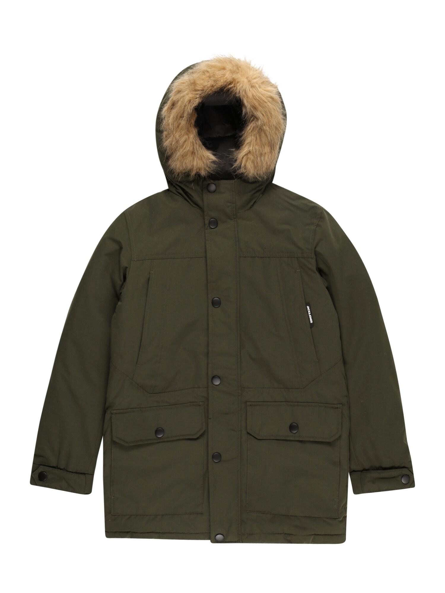 Jack & Jones Junior Téli dzseki 'Winner'  olíva / bézs