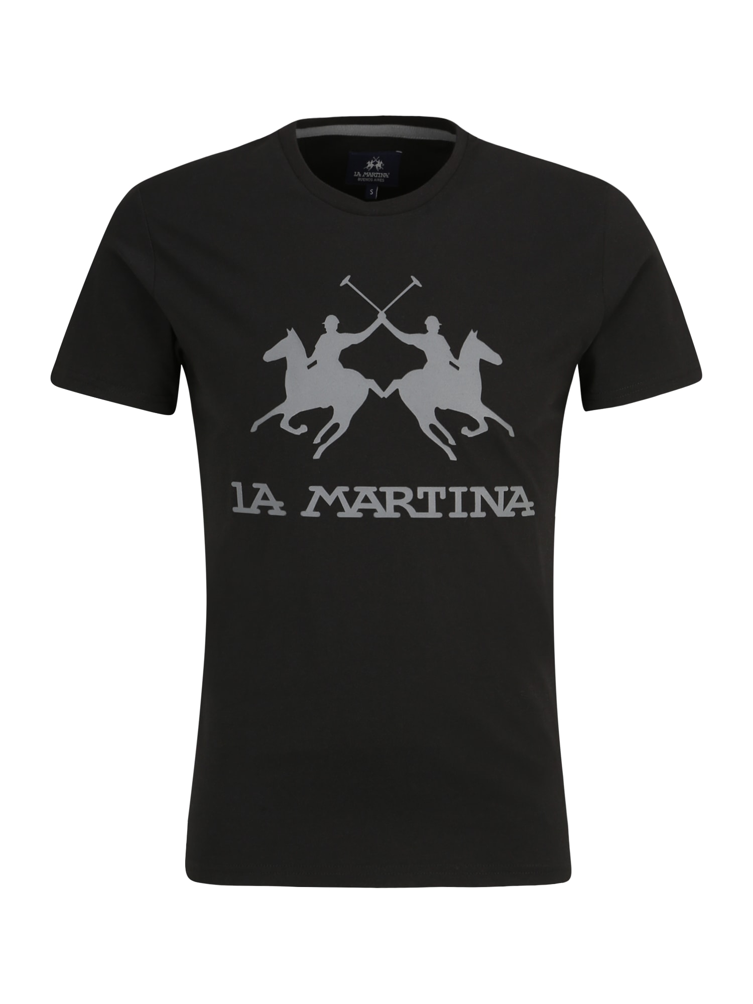 La Martina Póló  fekete / szürke