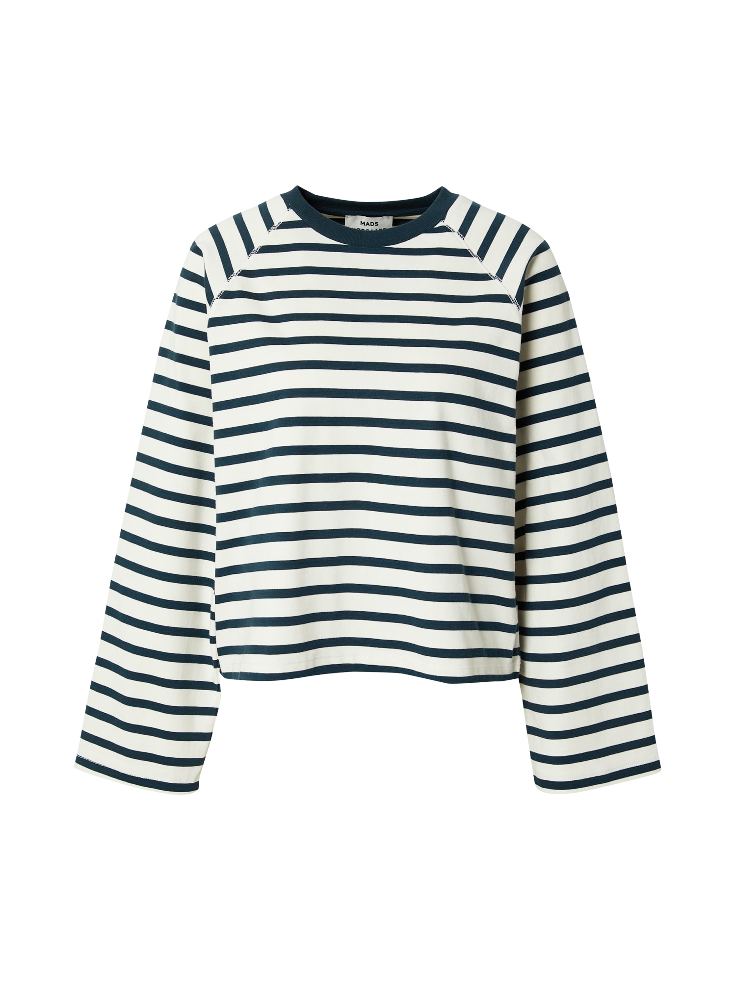 MADS NORGAARD COPENHAGEN Hálóingek  sötétzöld / fehér