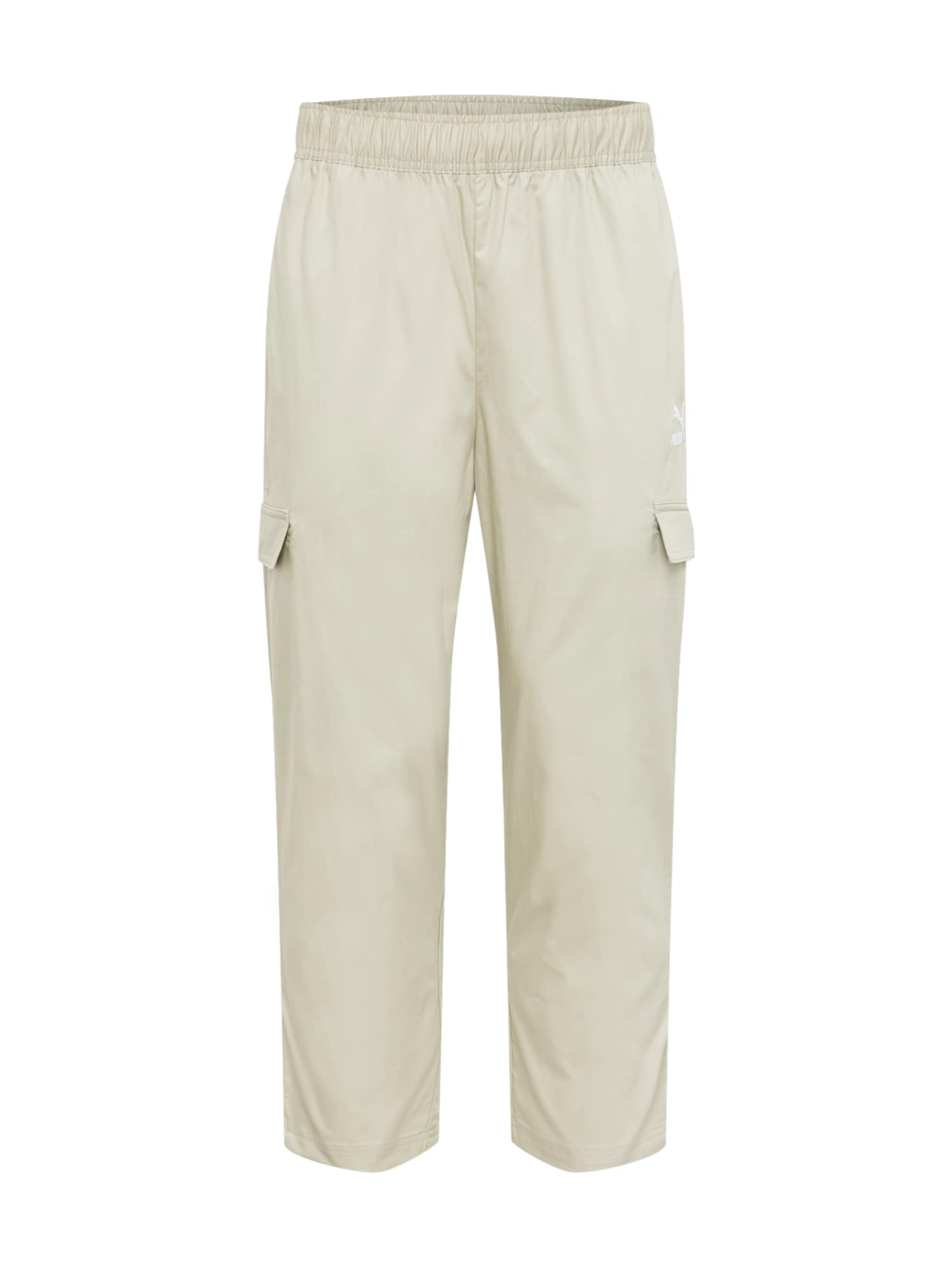 PUMA Cargo nadrágok  világosszürke / fehér