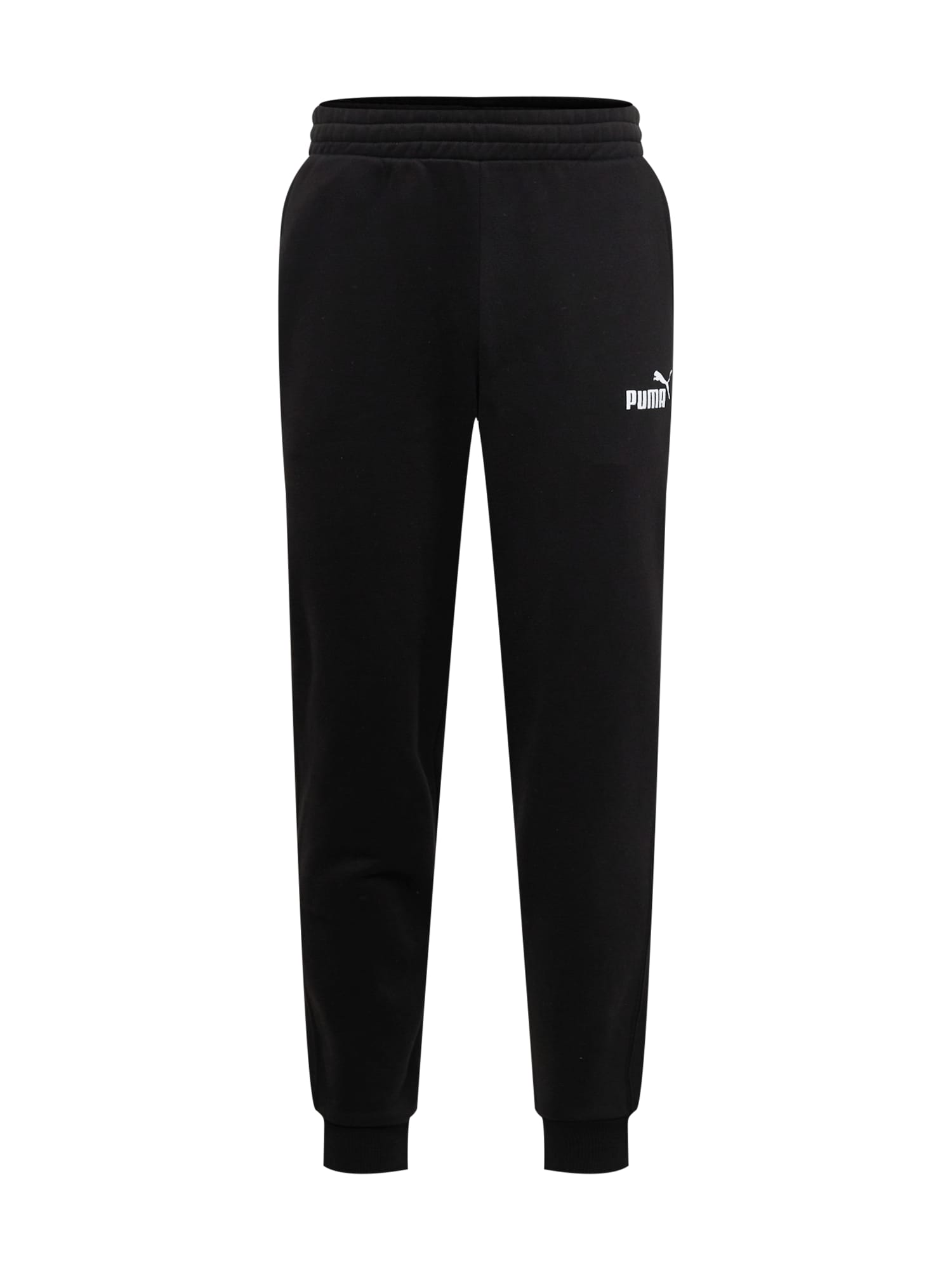 PUMA Sportnadrágok  fekete / fehér