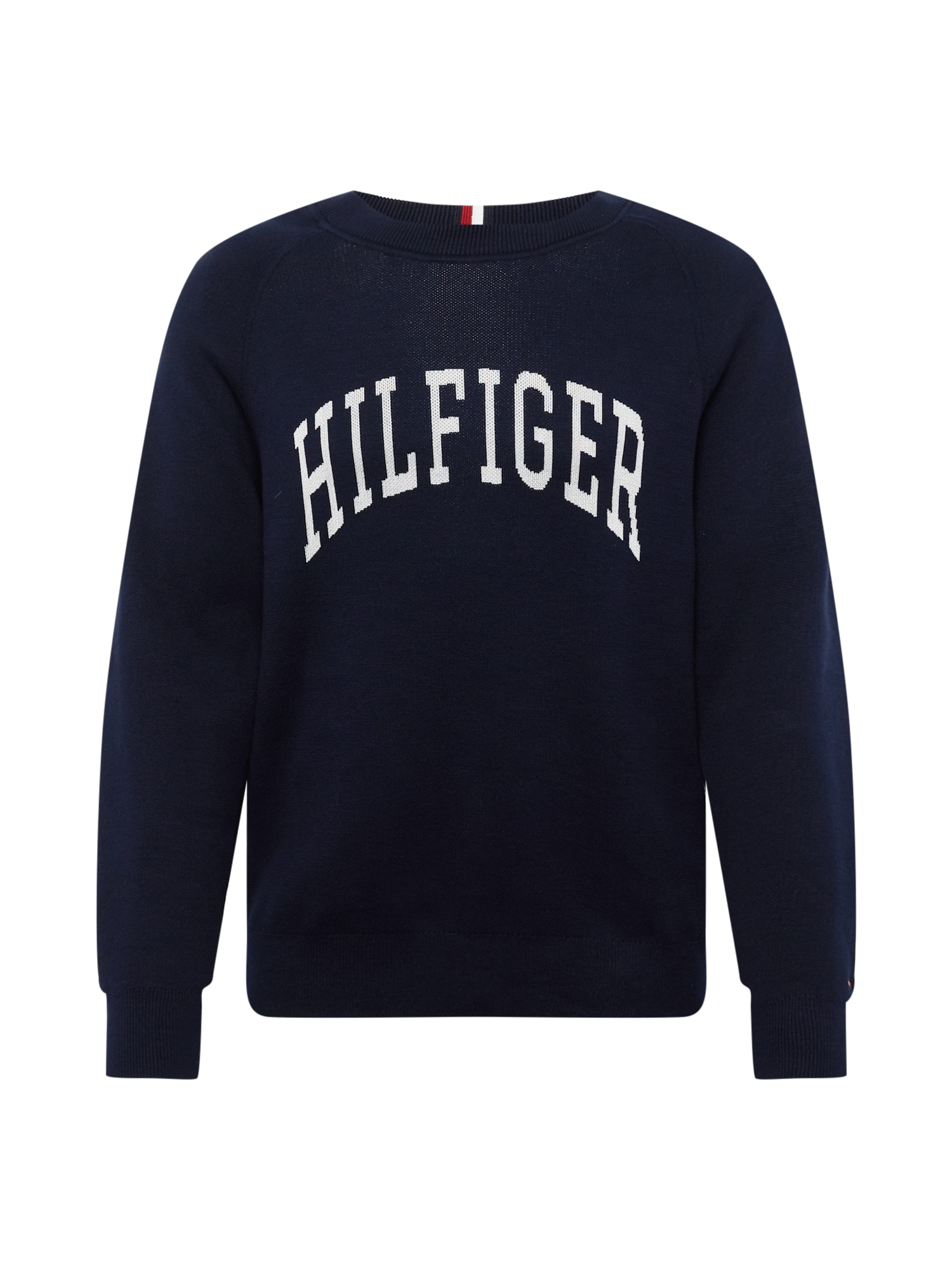 TOMMY HILFIGER Tréning póló 'VARSITY'  sötétkék / fehér