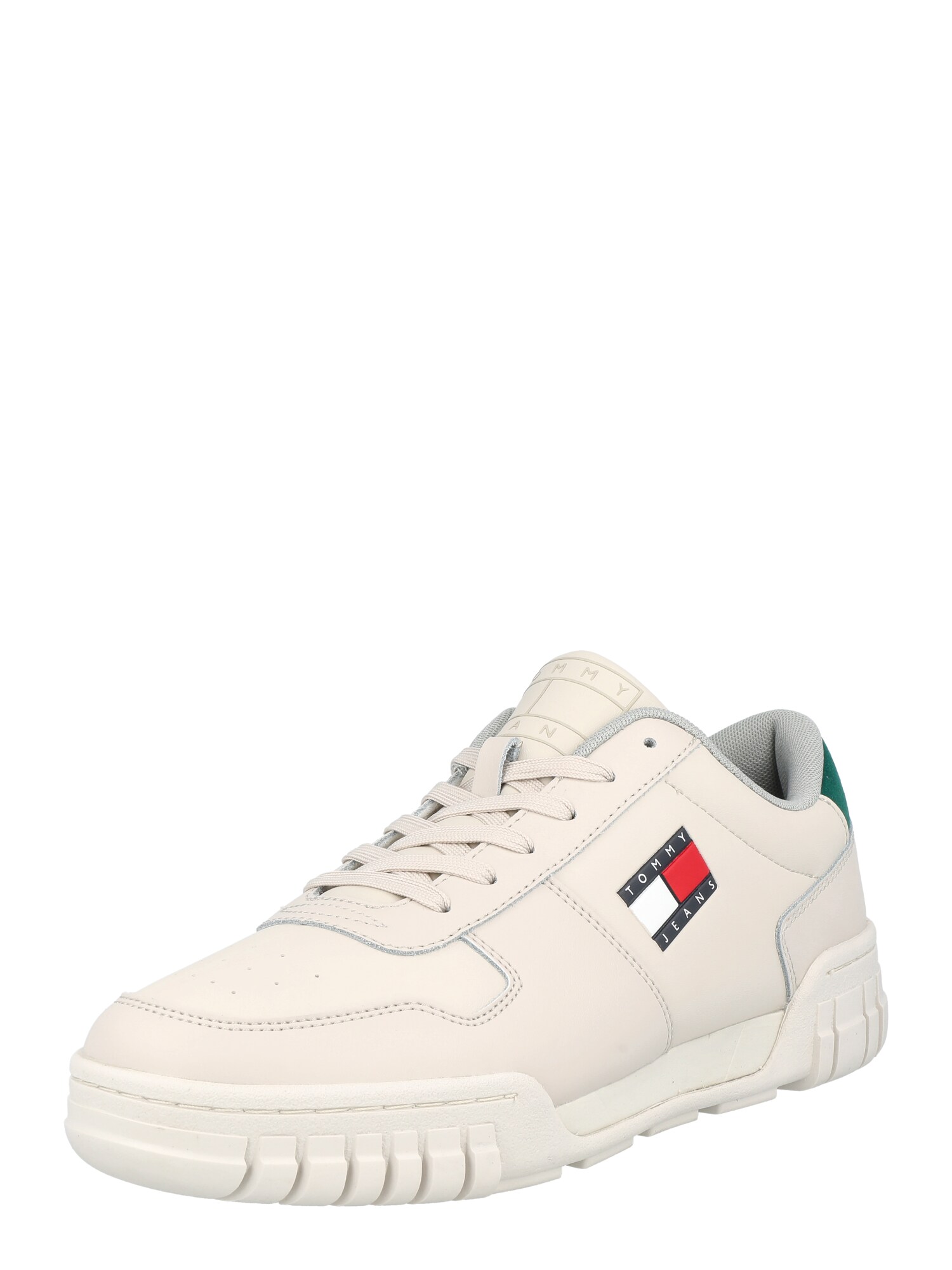 Tommy Jeans Rövid szárú edzőcipők  gitt / tengerészkék / fehér / piros