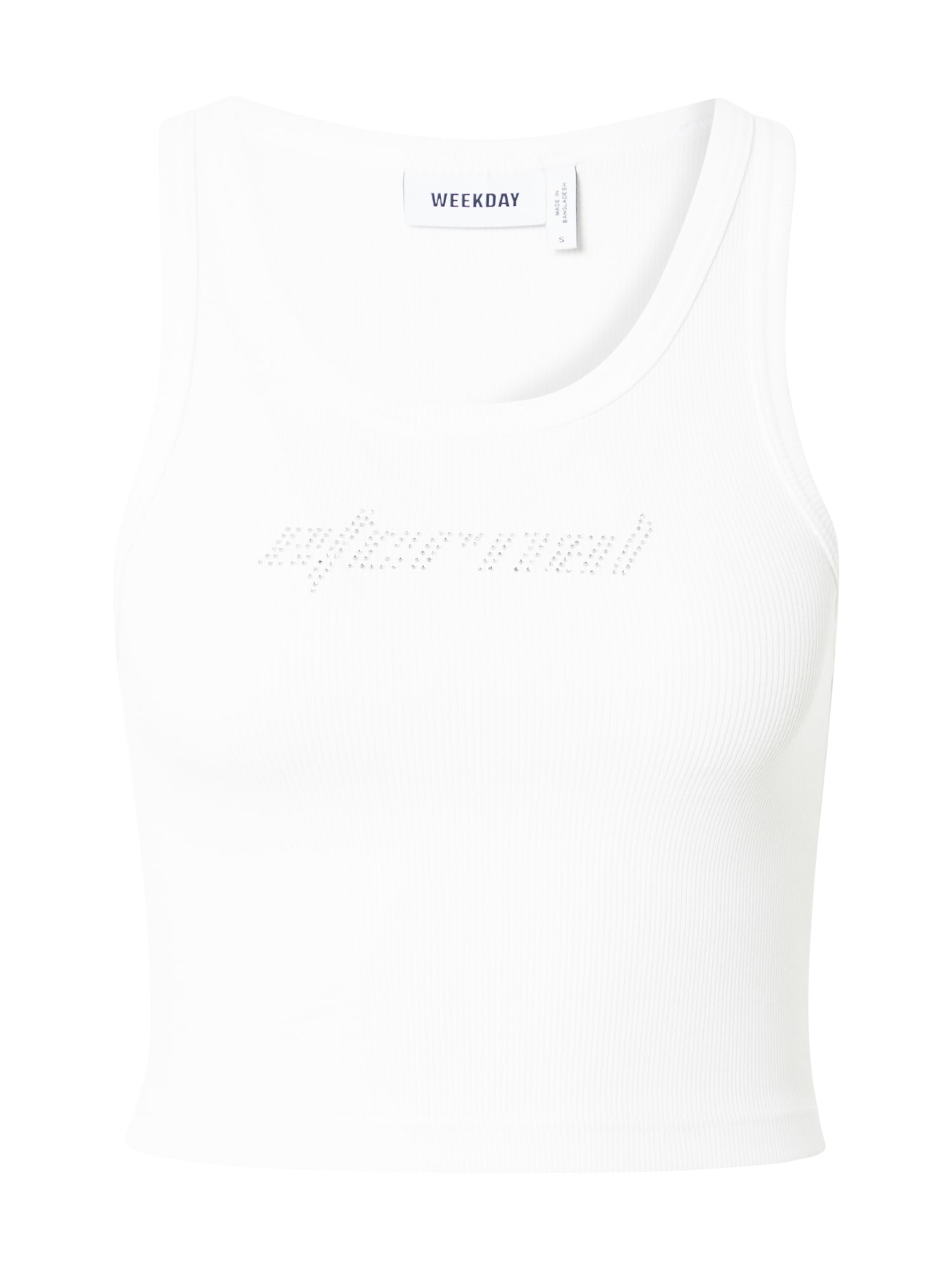 WEEKDAY Top  fehér