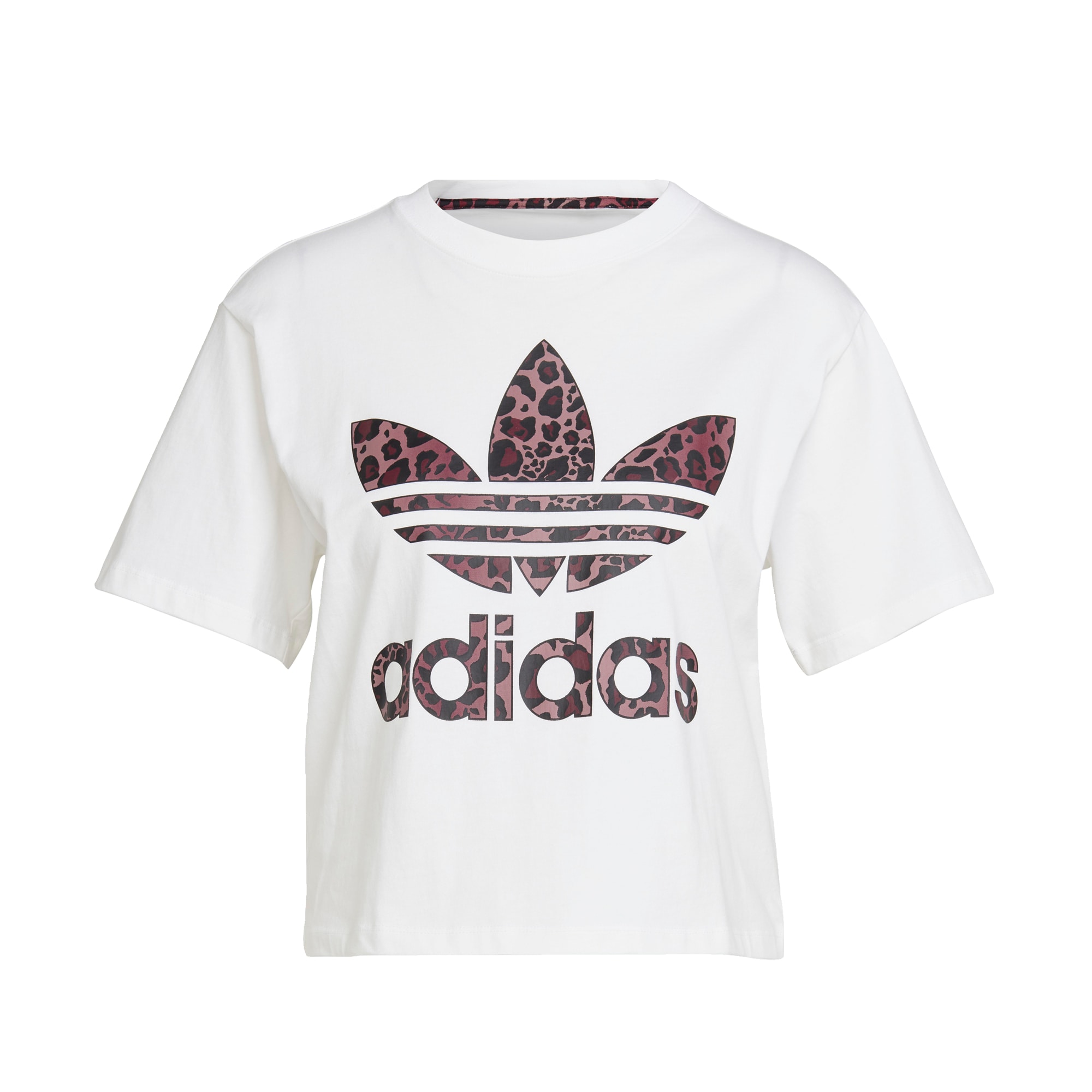 ADIDAS ORIGINALS Póló  fehér / fekete / bíbor