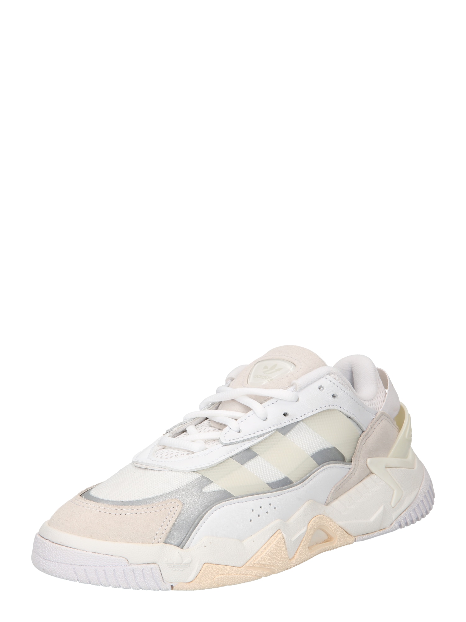 ADIDAS ORIGINALS Rövid szárú edzőcipők  fehér / bézs / füstszürke