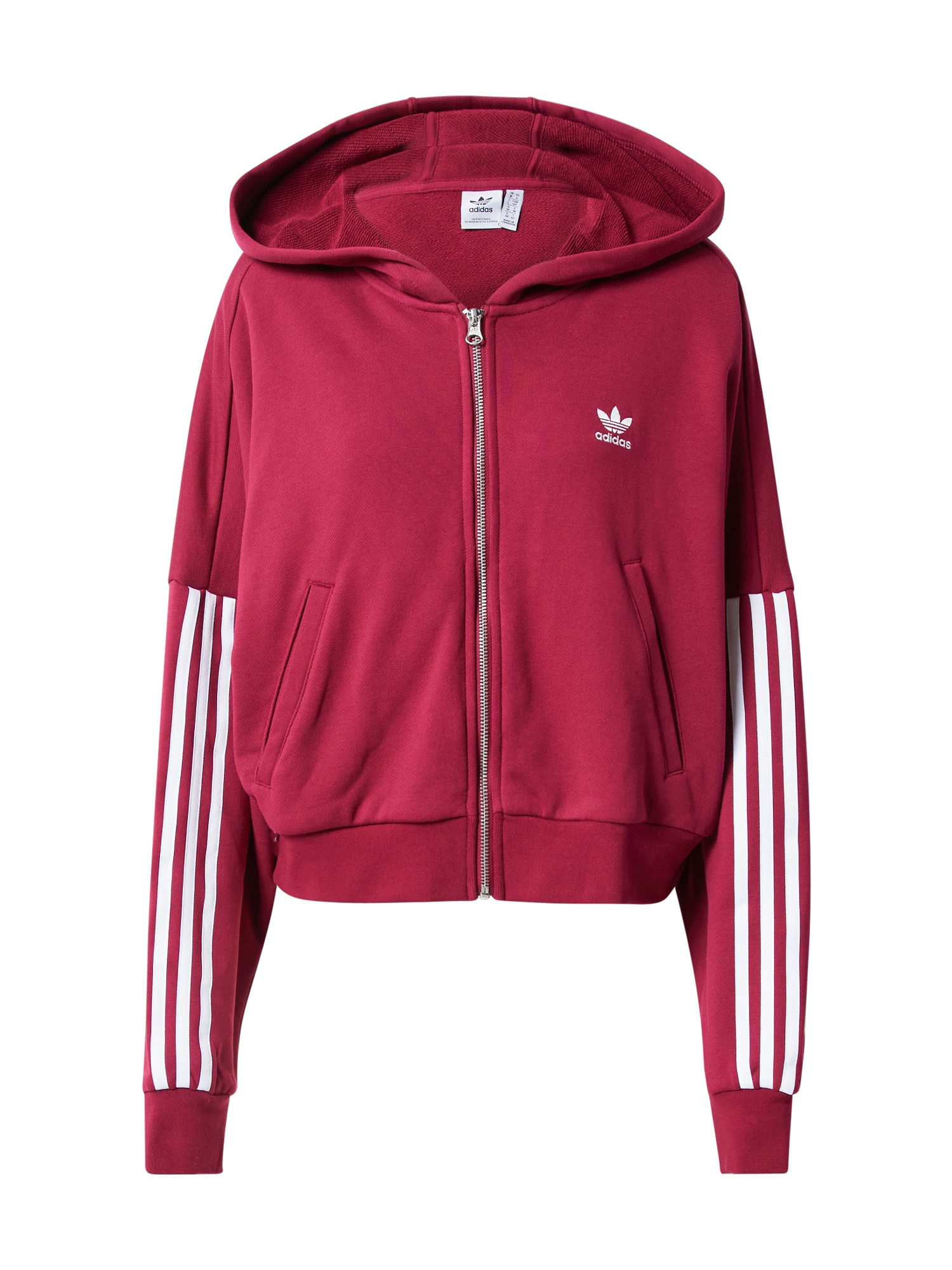 ADIDAS ORIGINALS Tréning dzseki  fehér / borvörös