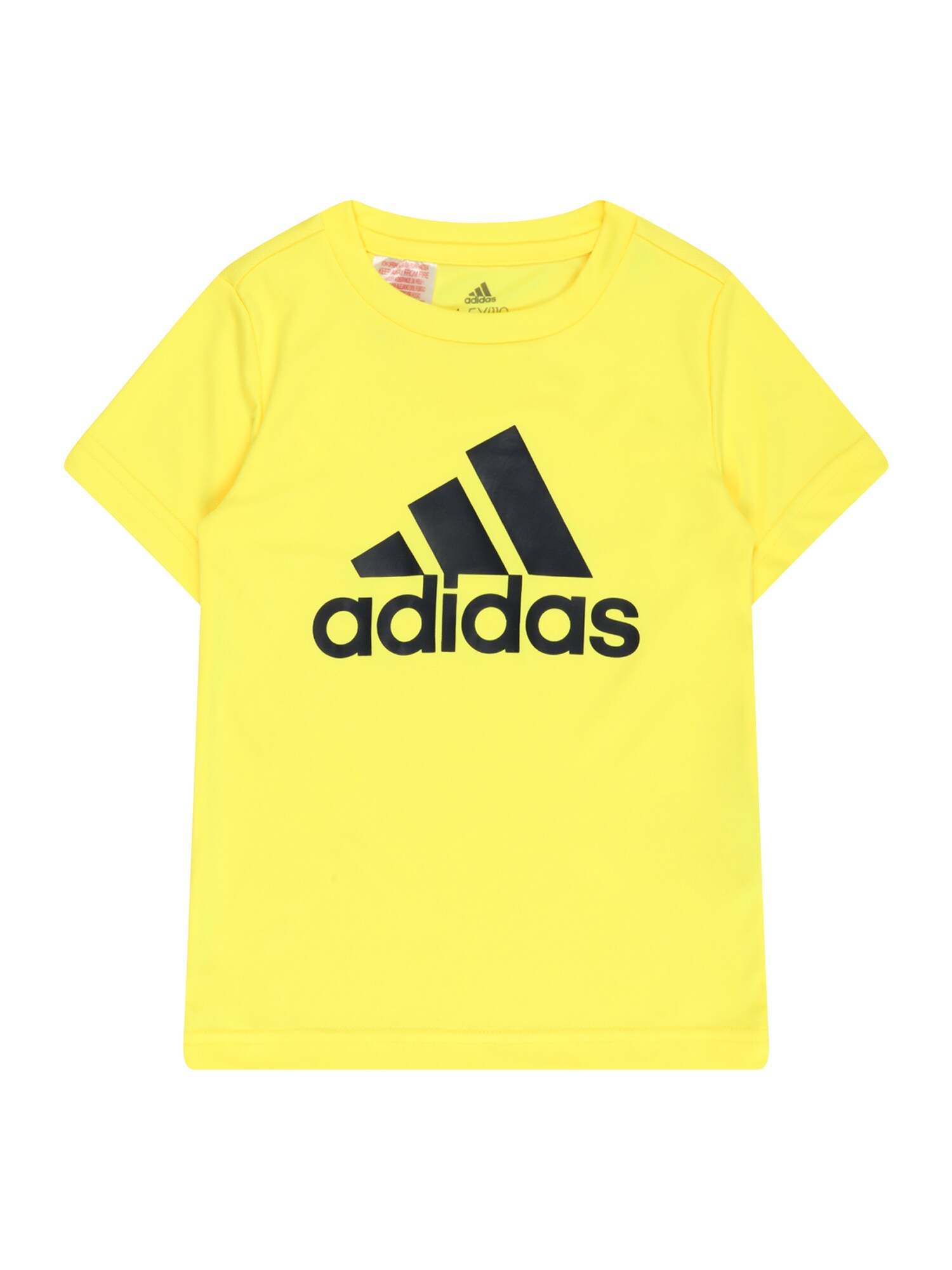 ADIDAS PERFORMANCE Funkcionális felső  sárga / fekete