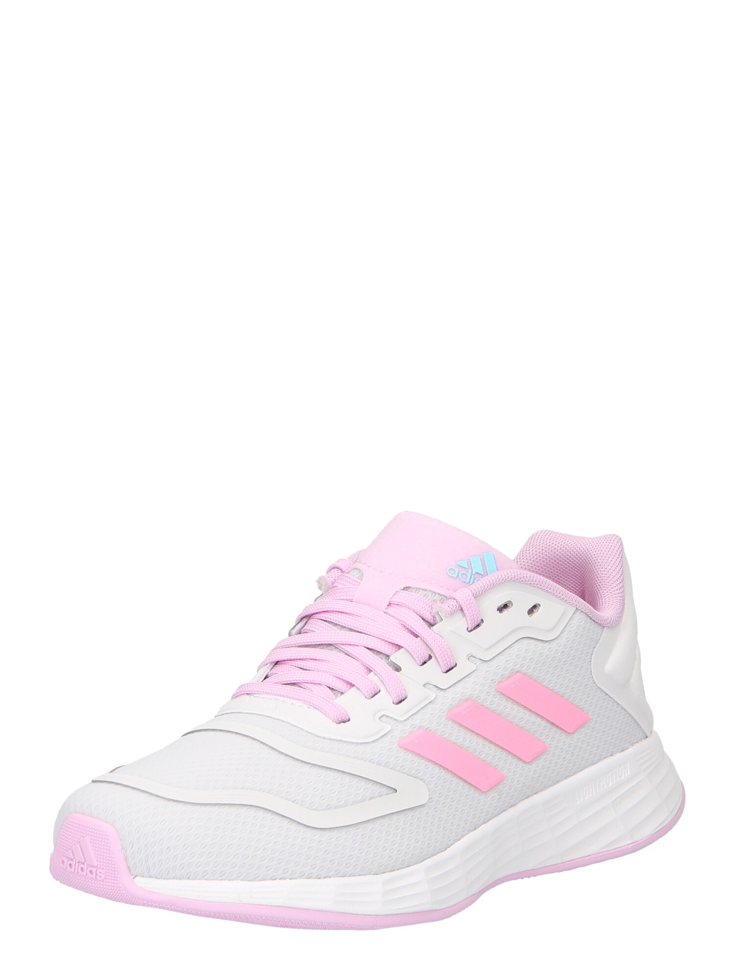 ADIDAS PERFORMANCE Sportcipő 'DURAMO 10'  világosszürke / rózsaszín