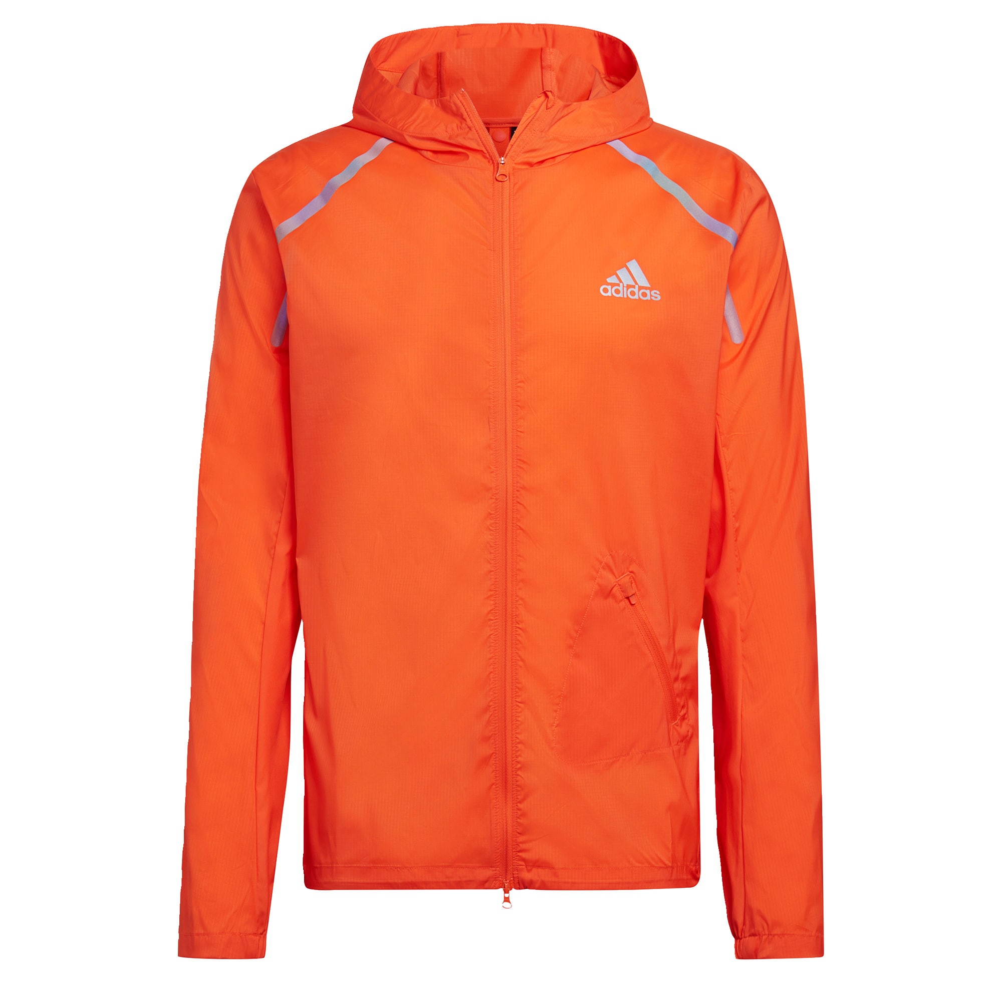ADIDAS PERFORMANCE Sportdzseki 'Marathon'  ezüstszürke / neonnarancs / fehér