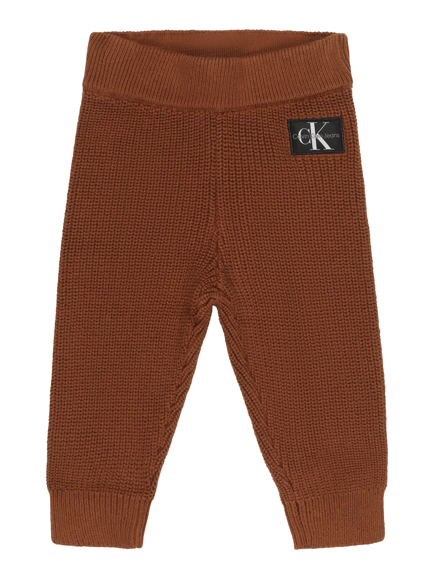 Calvin Klein Jeans Nadrág  karamell / fekete / fehér