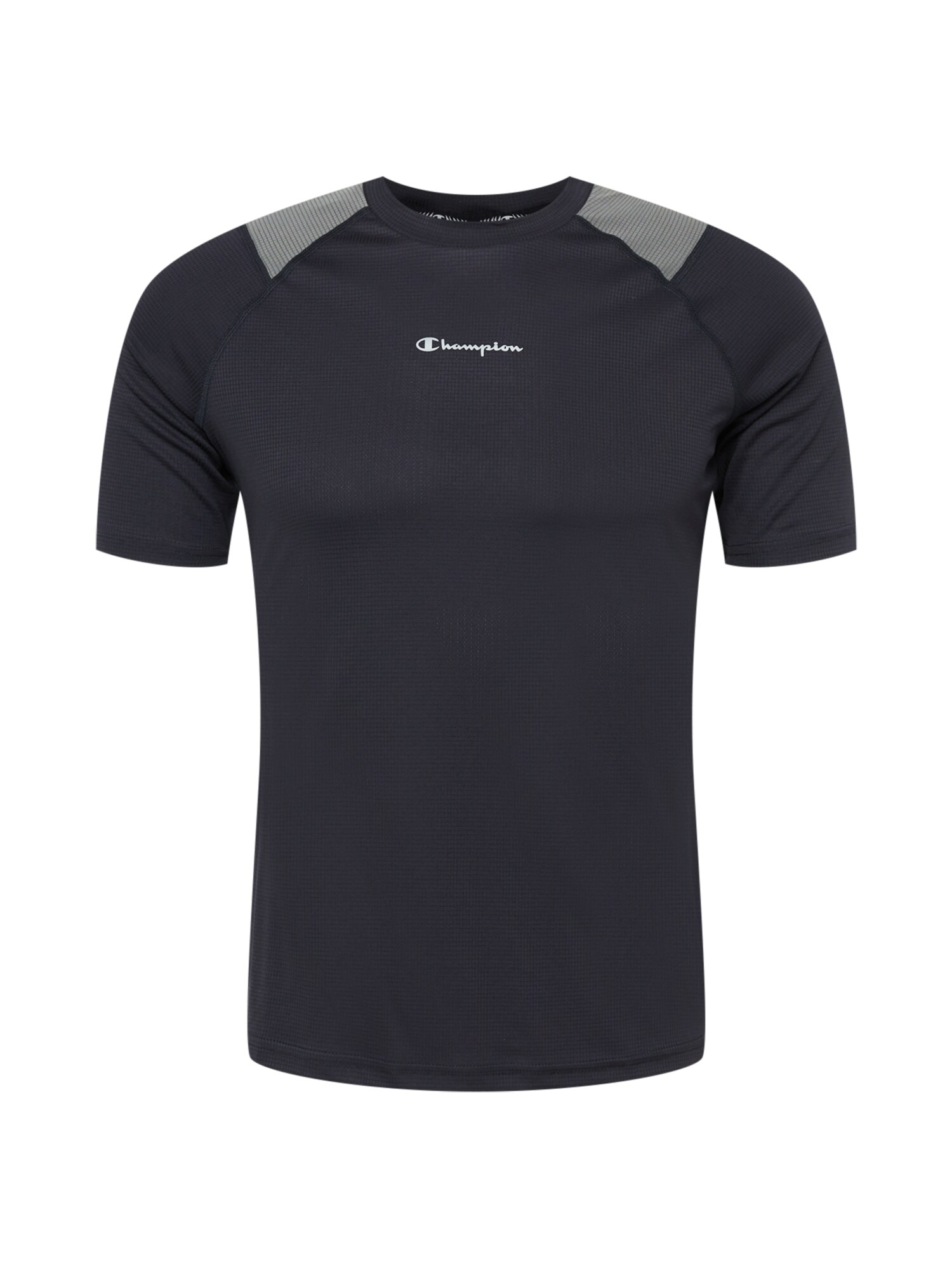 Champion Authentic Athletic Apparel Funkcionális felső  fekete / fehér / szürke
