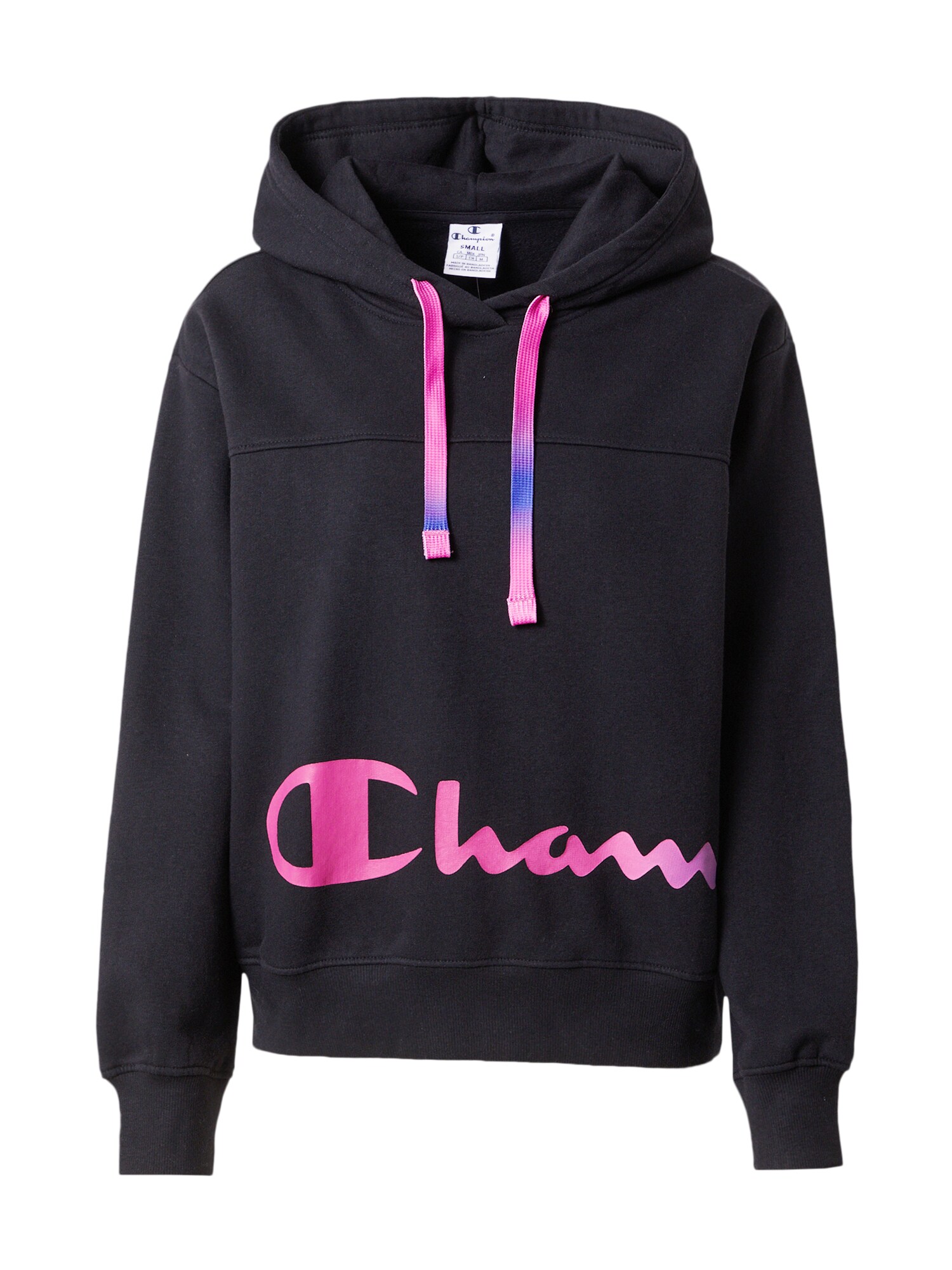 Champion Authentic Athletic Apparel Tréning póló  fekete / rózsaszín / világoskék