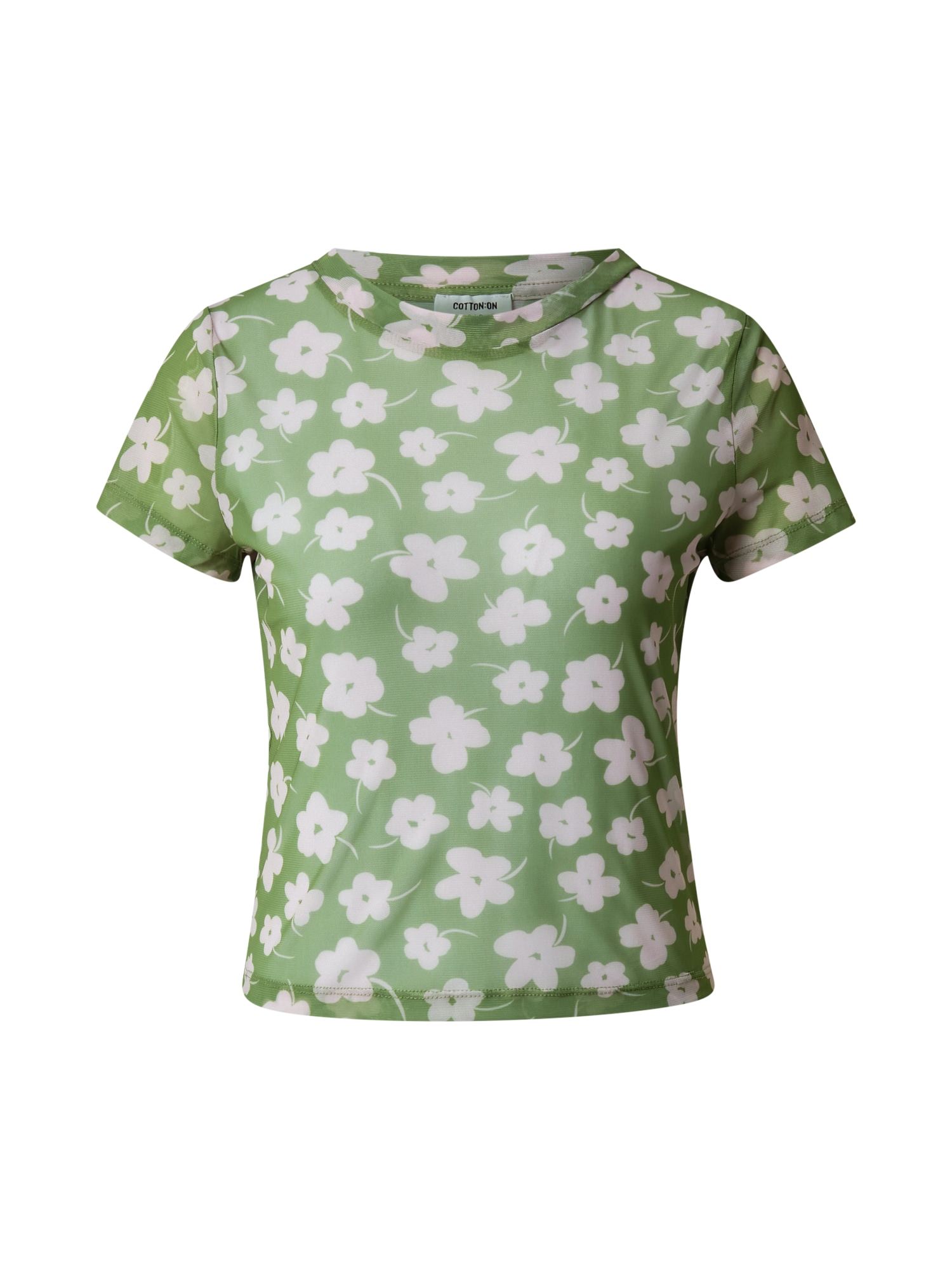Cotton On Póló 'ZOE'  pasztellzöld / fehér