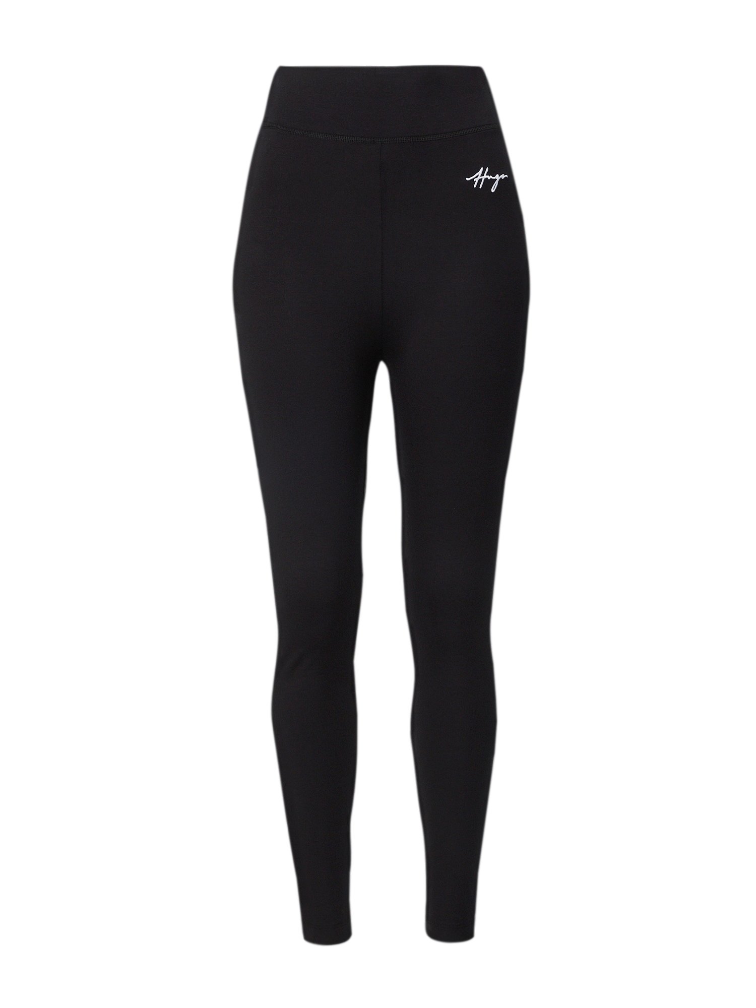 HUGO Leggings 'Easy'  fekete / fehér