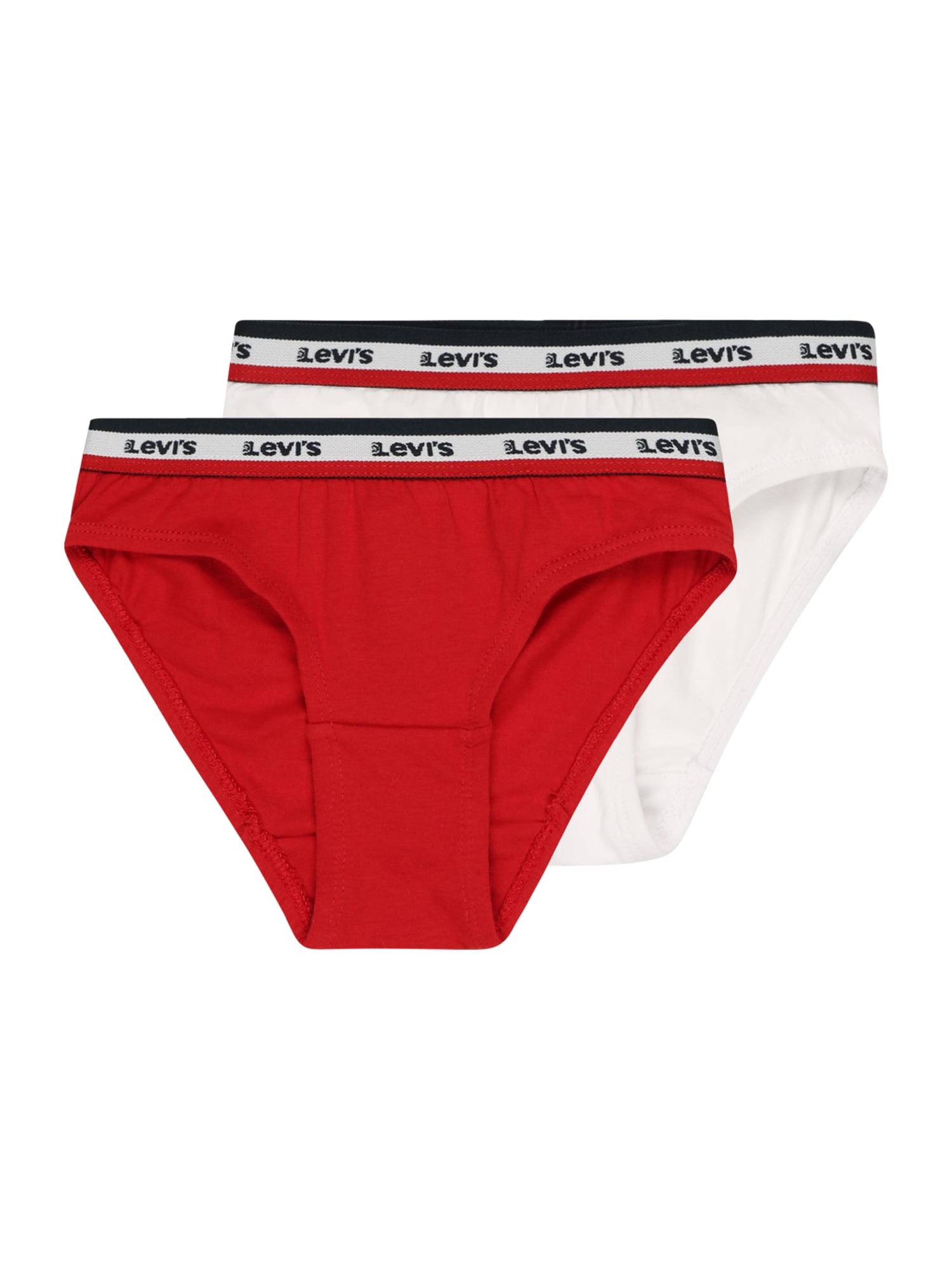 LEVI'S Alsónadrág  fehér / piros / tengerészkék