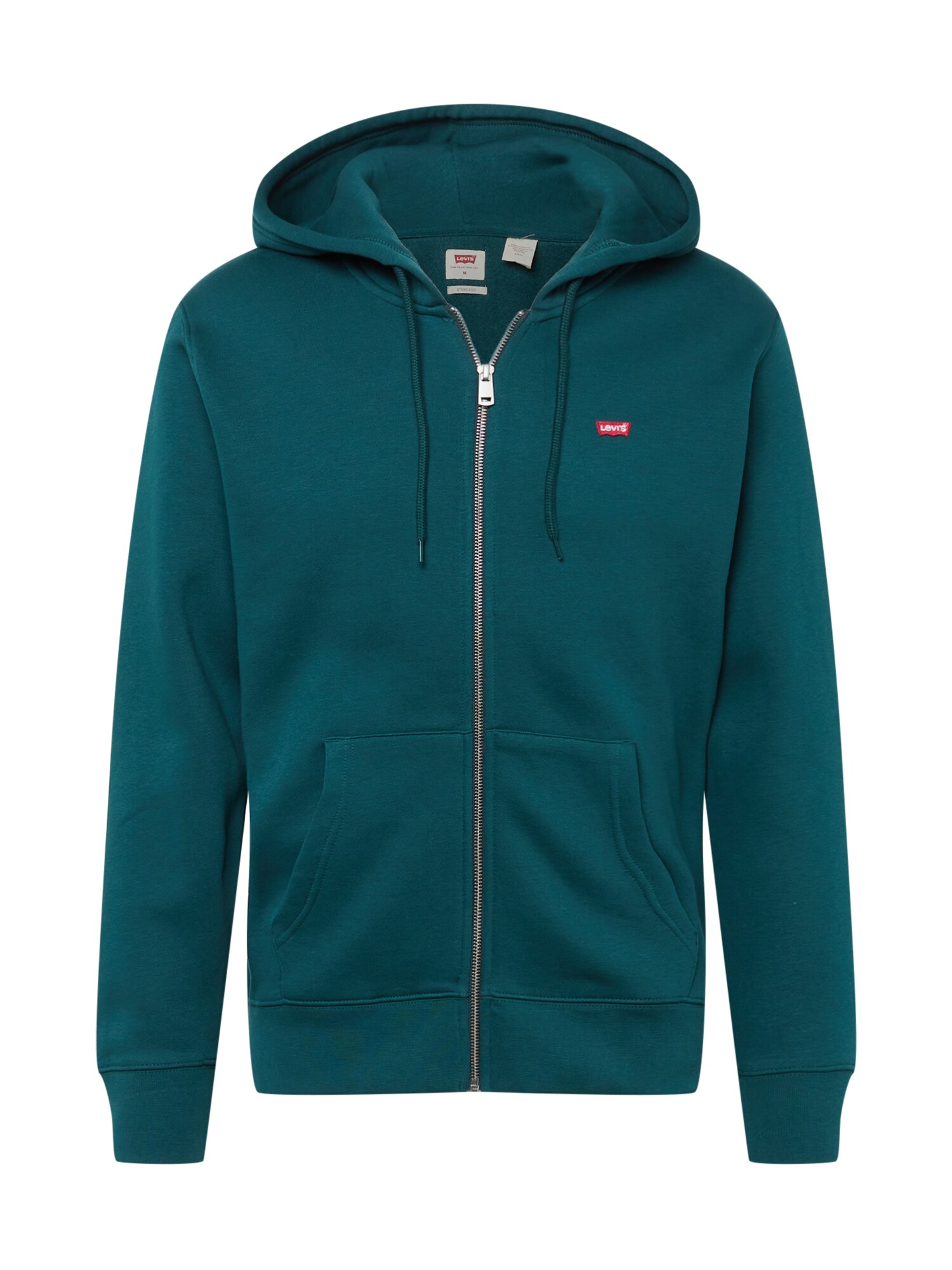 LEVI'S Tréning dzseki  smaragd / fehér / piros