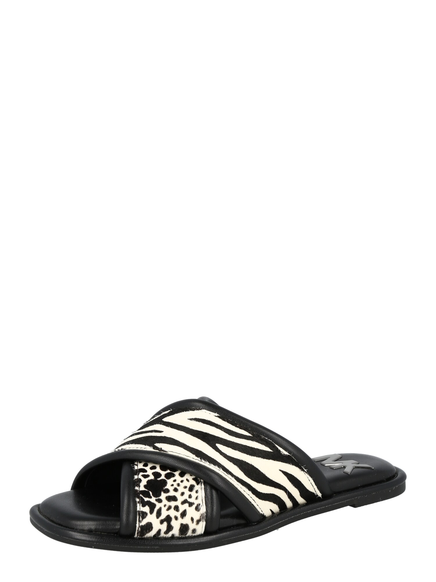 MICHAEL Michael Kors Papucs 'GIDEON'  fekete / fehér