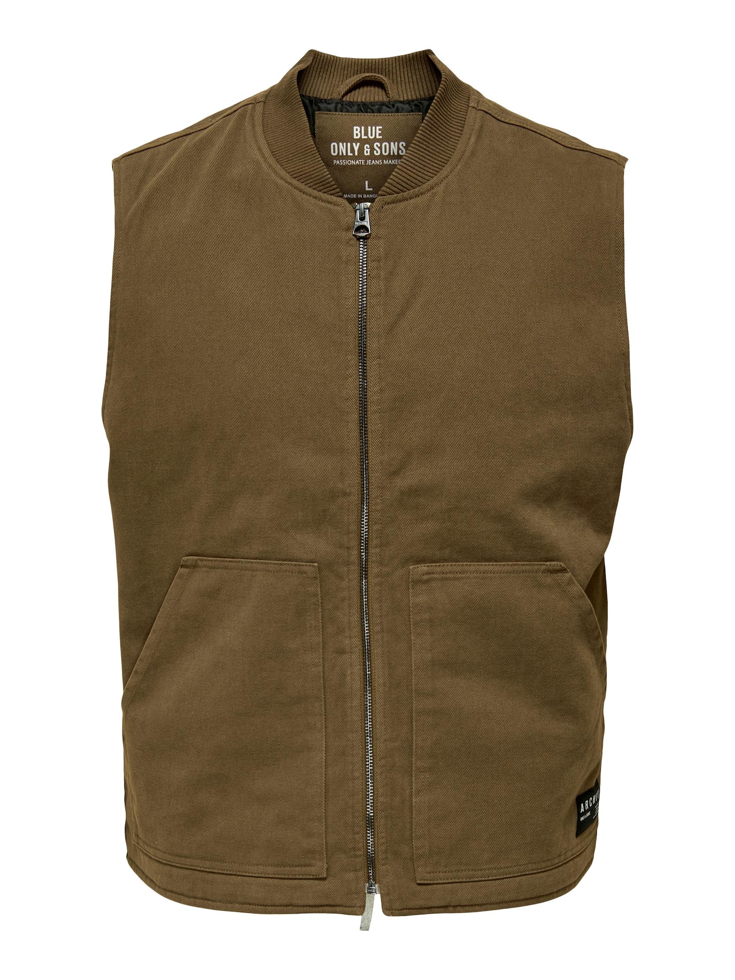Only & Sons Mellény 'Earl'  olíva