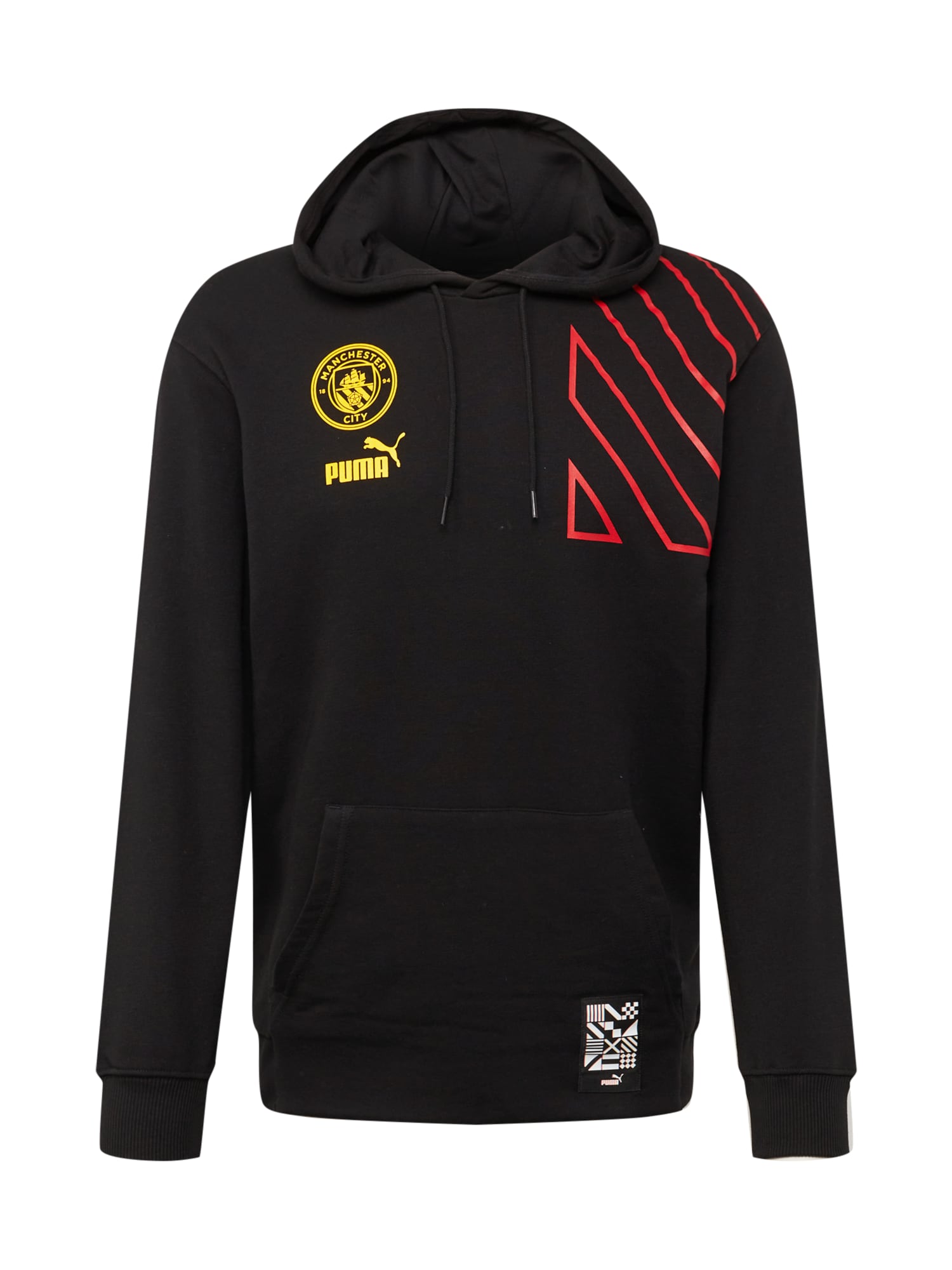 PUMA Sport szabadidős felsők  fekete / fehér / sárga / piros