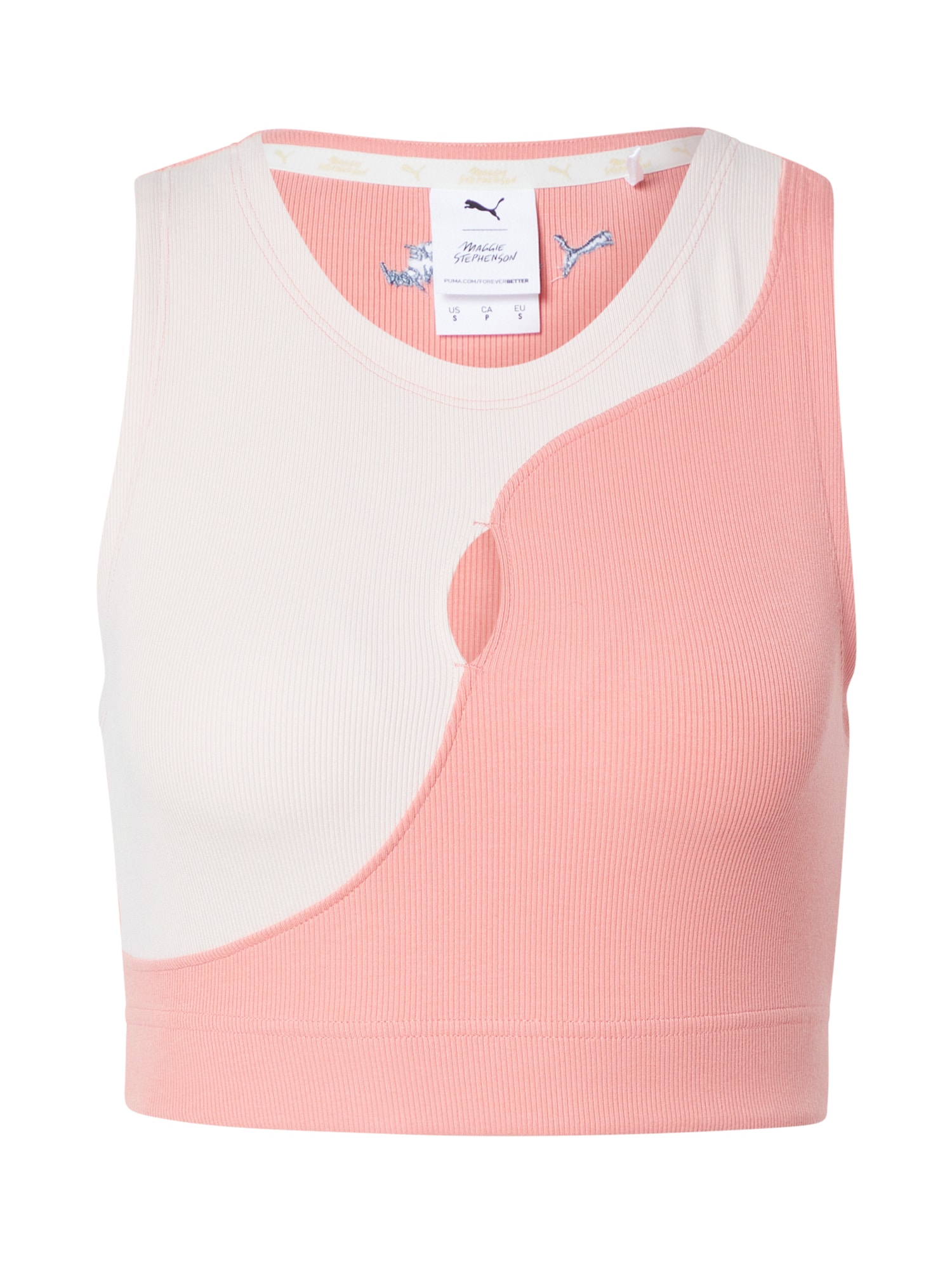 PUMA Sport top  rózsa / piszkosfehér