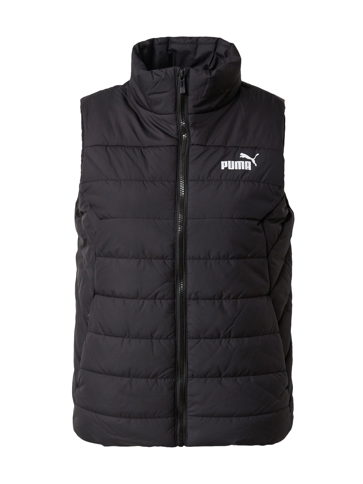 PUMA Sportmellény  fekete / fehér