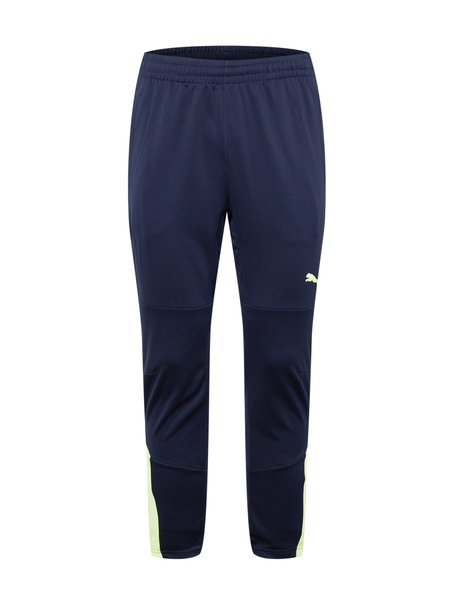 PUMA Sportnadrágok  neonsárga / sötétkék