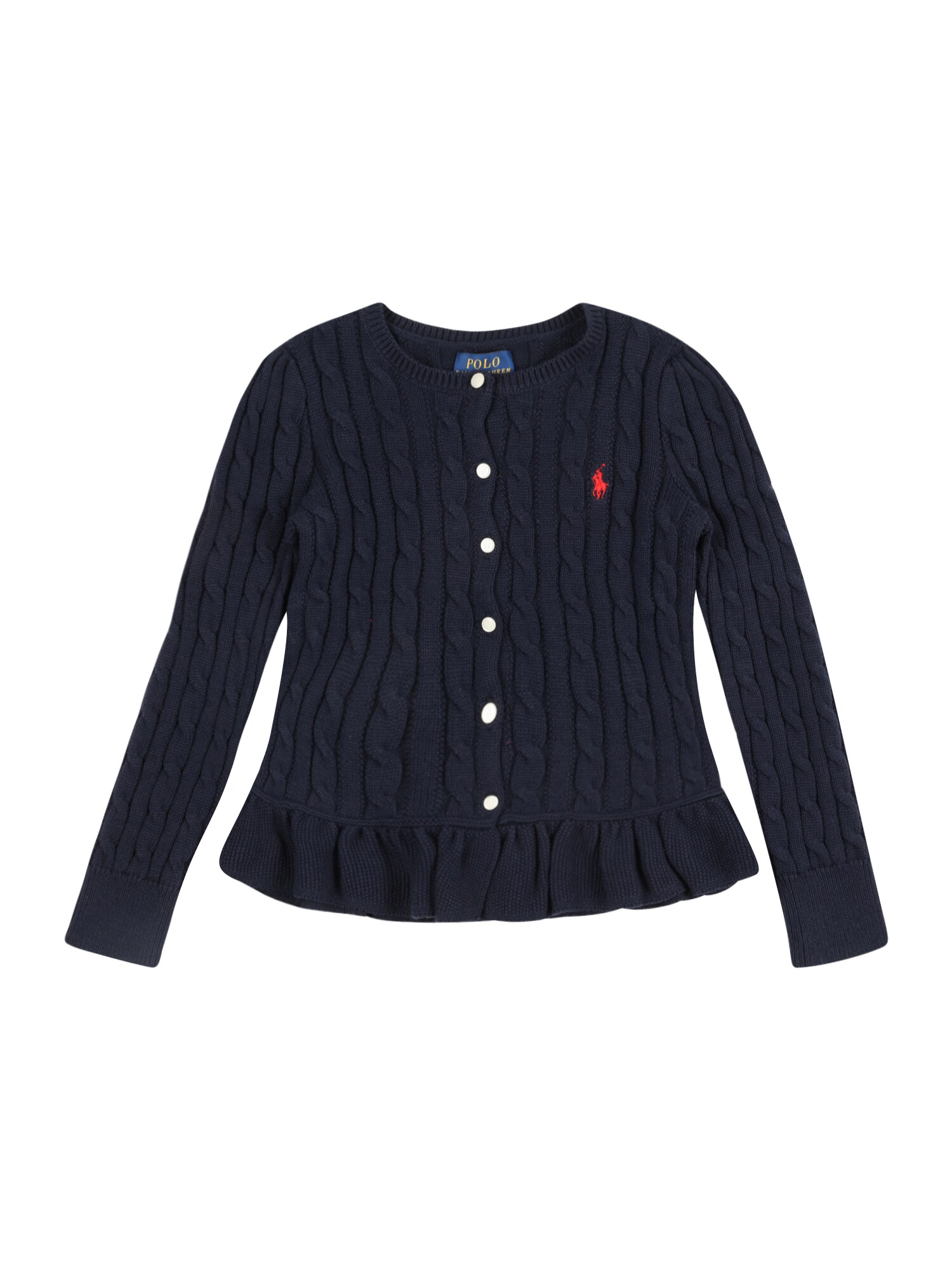 Polo Ralph Lauren Kardigán  tengerészkék / piros
