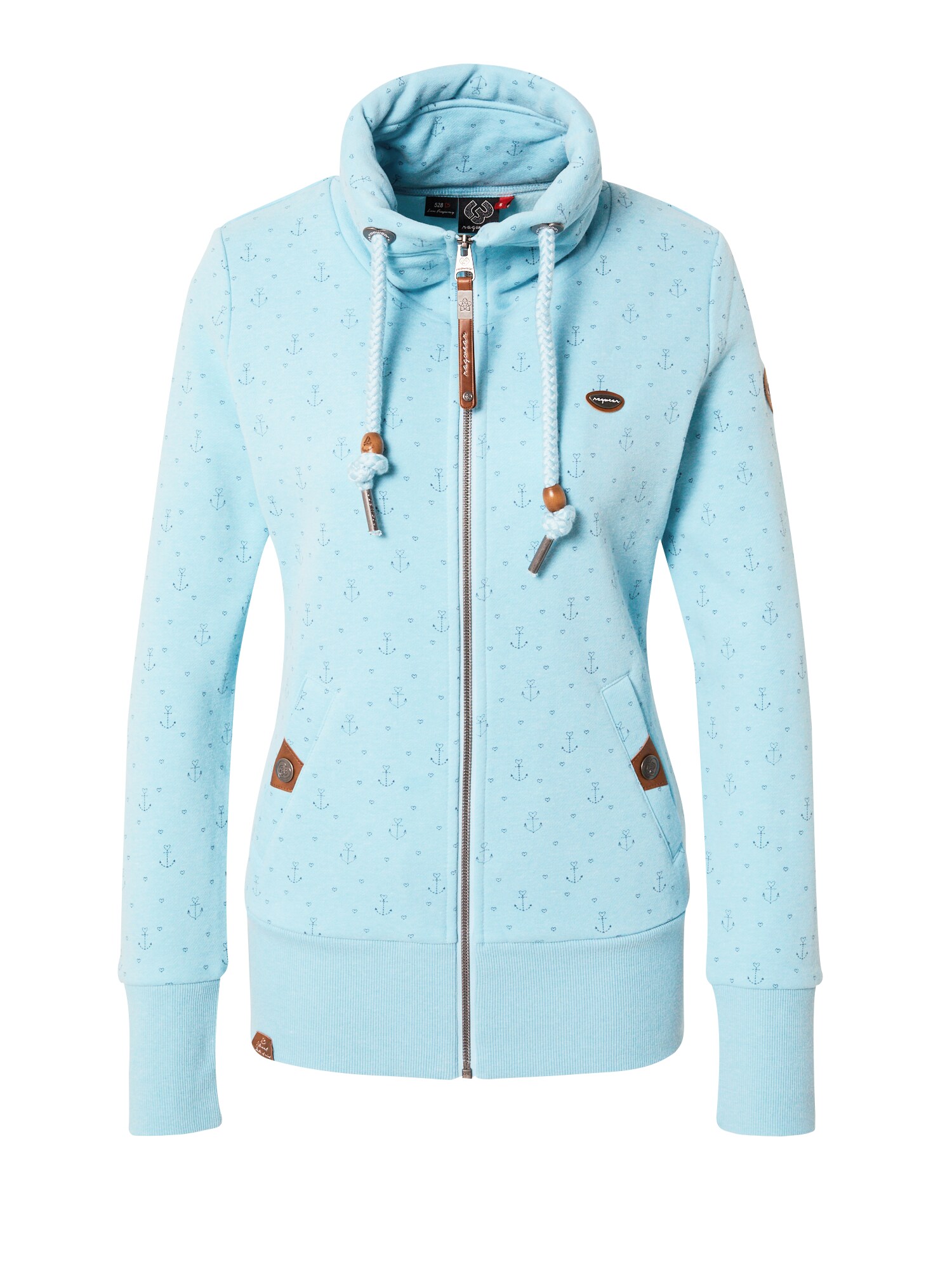 Ragwear Tréning dzseki 'RYLIE MARINA'  vízszín / tengerészkék / karamell