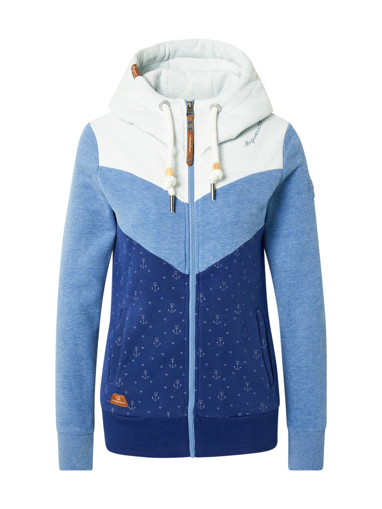 Ragwear Tréning dzseki 'TREGA'  tengerészkék / füstkék / menta