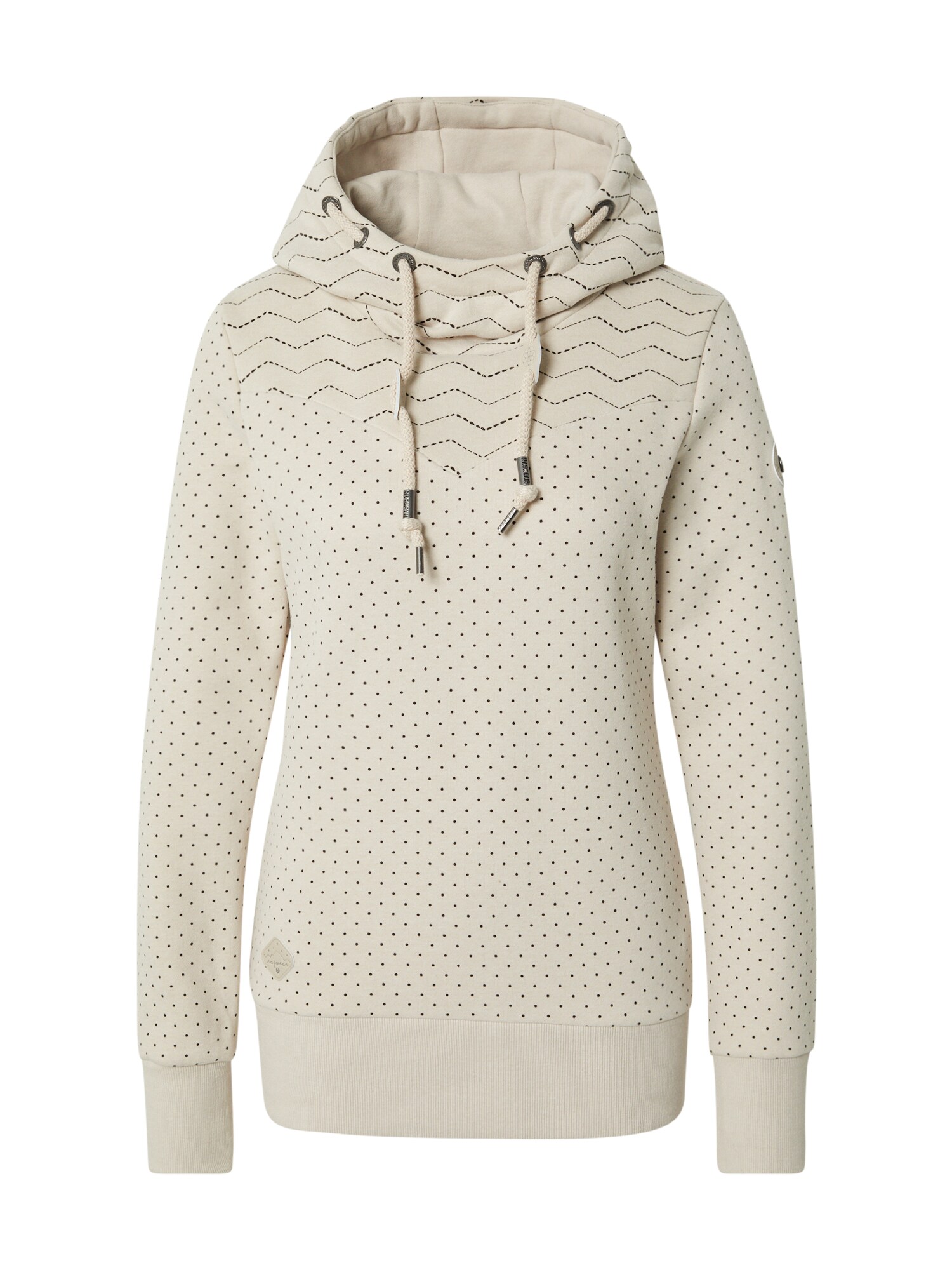 Ragwear Tréning póló 'NUGGIE'  krém / fekete