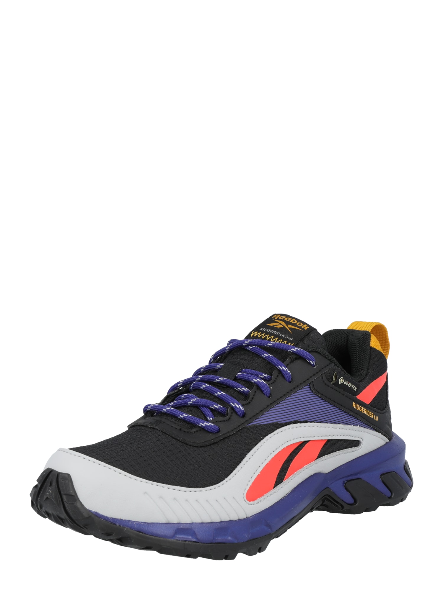 Reebok Sport Futócipők 'Ridgerider 6'  fekete / világosszürke / tengerészkék / korál