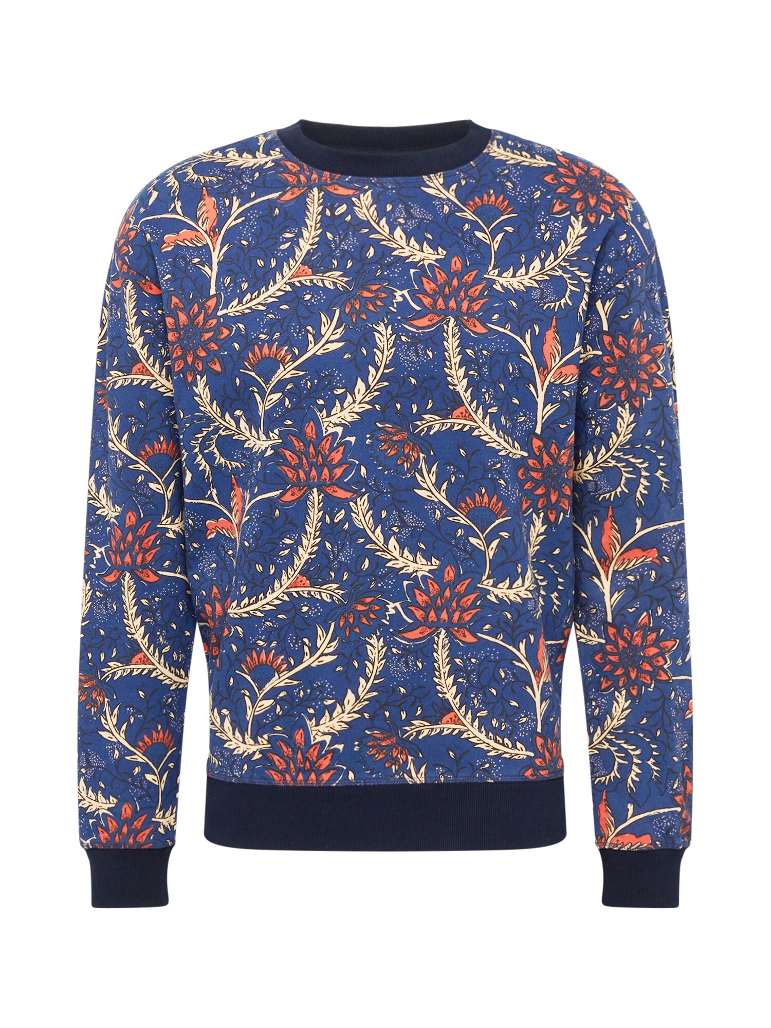 SCOTCH & SODA Tréning póló  tengerészkék / sötétkék / bézs / narancsvörös