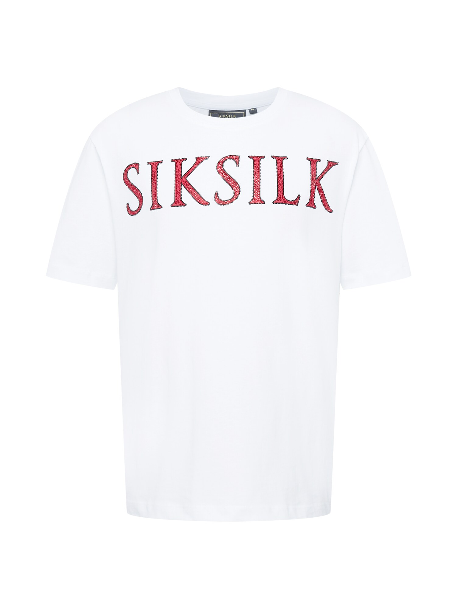 SikSilk Póló  fehér / piros / fekete