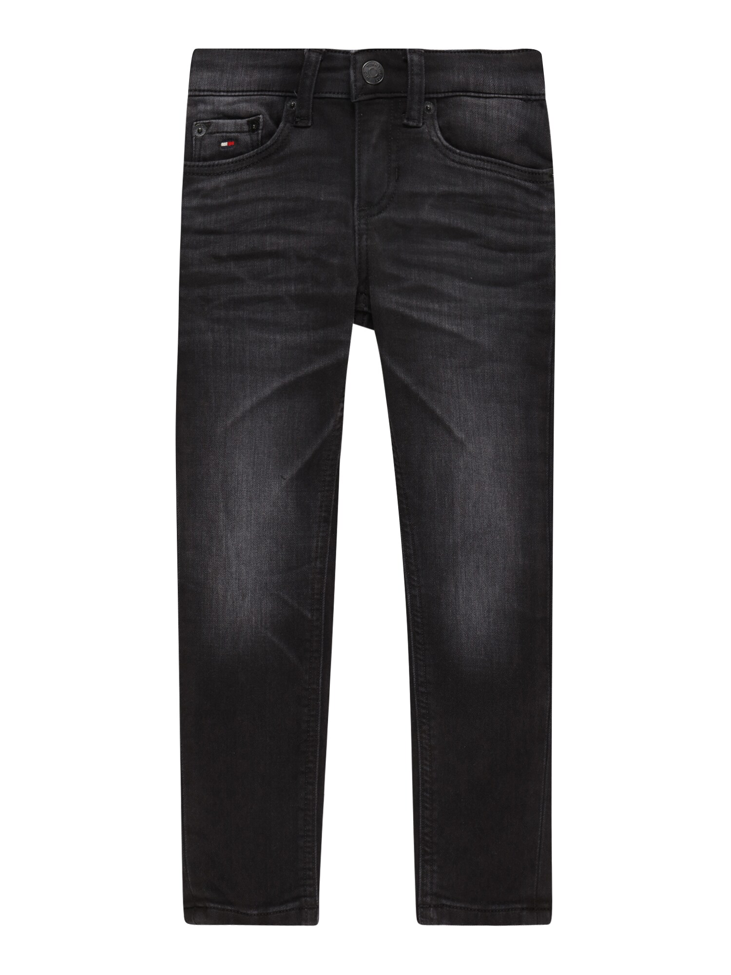TOMMY HILFIGER Farmer  fekete farmer / fehér / piros
