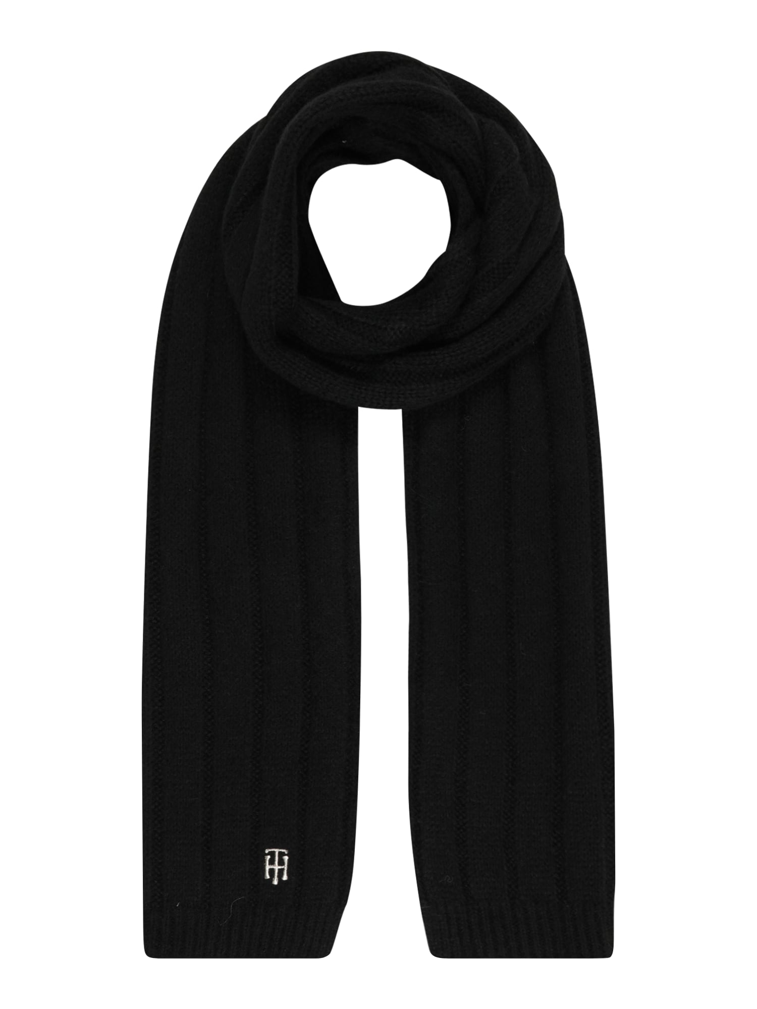 TOMMY HILFIGER Sál  fekete / krém