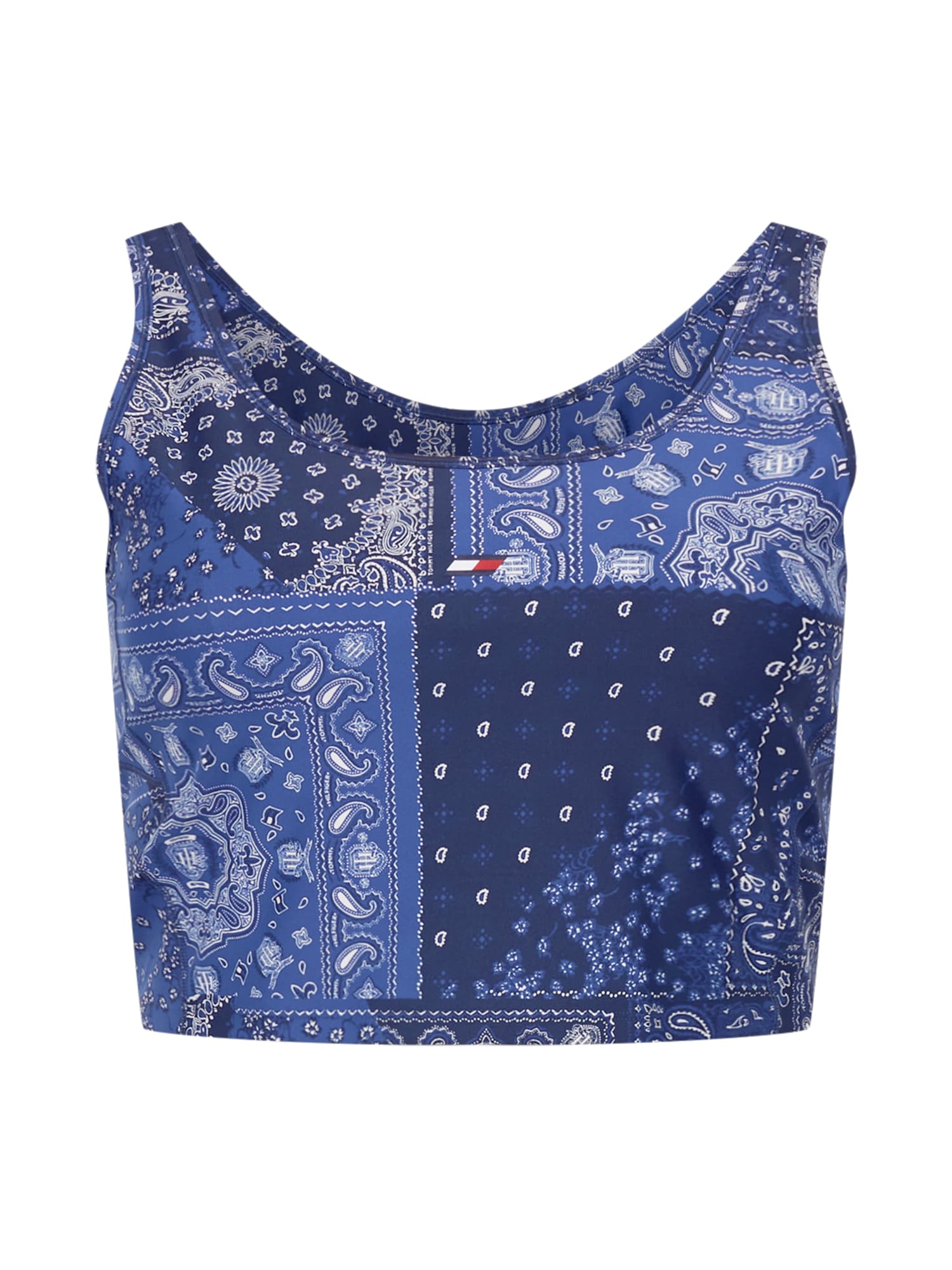 TOMMY HILFIGER Top  tengerészkék / tengerészkék / fehér