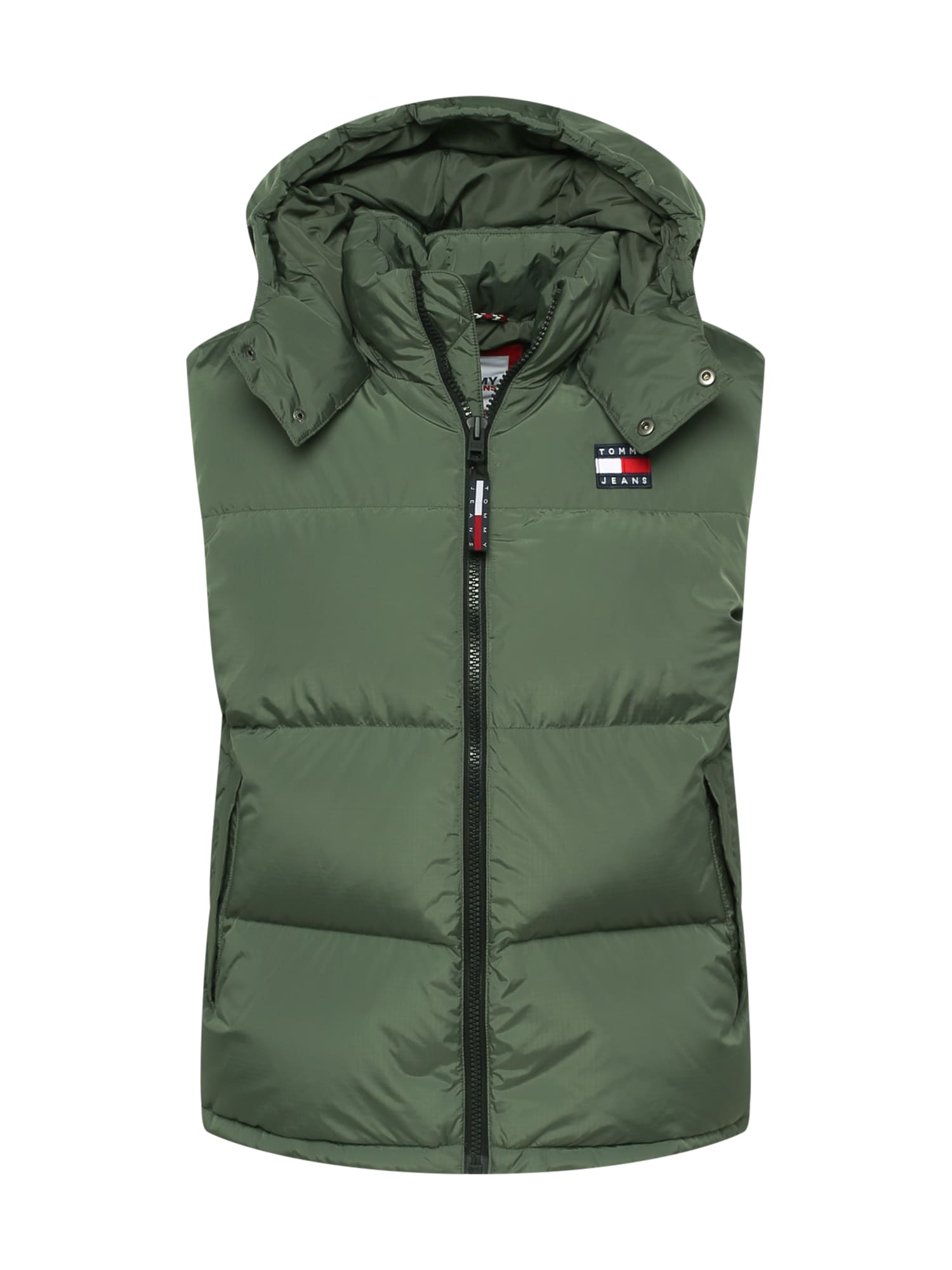 Tommy Jeans Mellény 'Alaska'  zöld