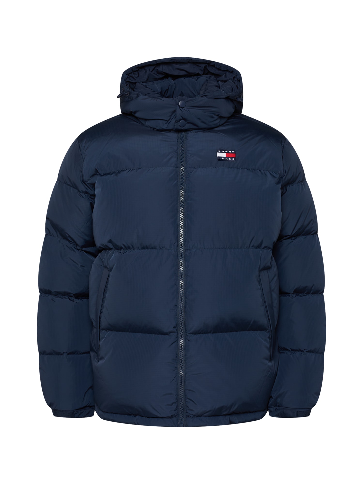 Tommy Jeans Plus Téli dzseki 'Alaska'  tengerészkék / fehér / piros