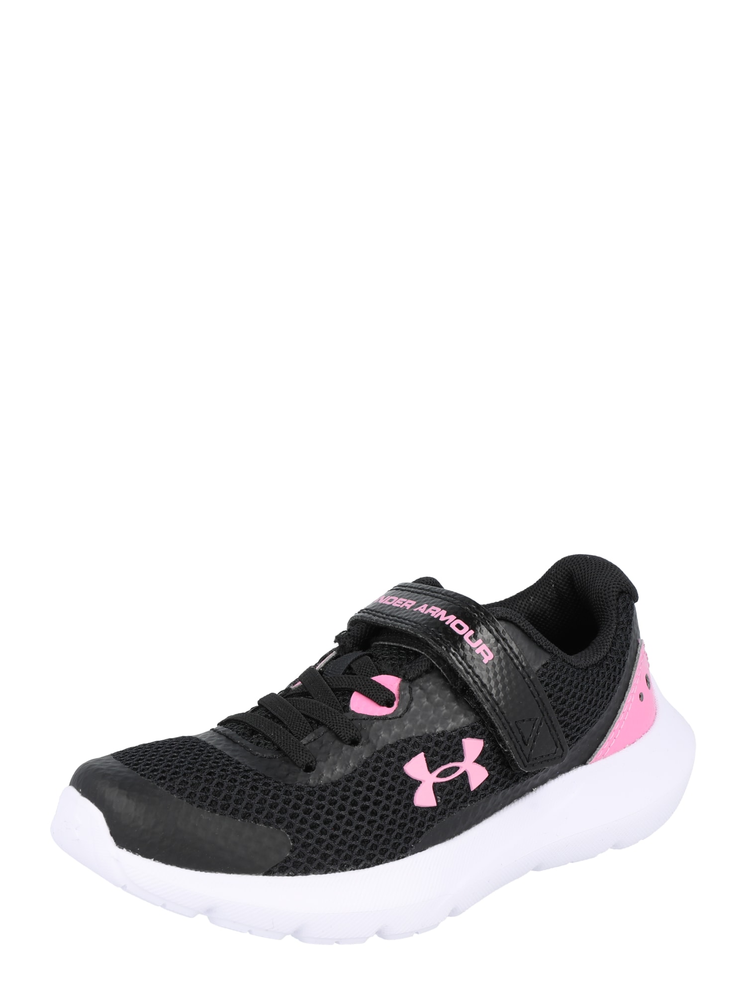 UNDER ARMOUR Sportcipő 'Surge 3 AC'  fekete / világos-rózsaszín