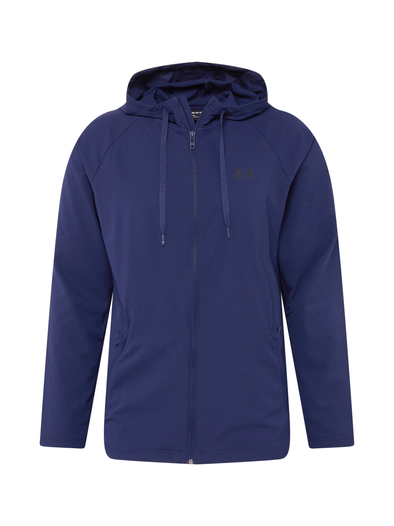 UNDER ARMOUR Tréningdzseki 'Perforated'  tengerészkék / fekete