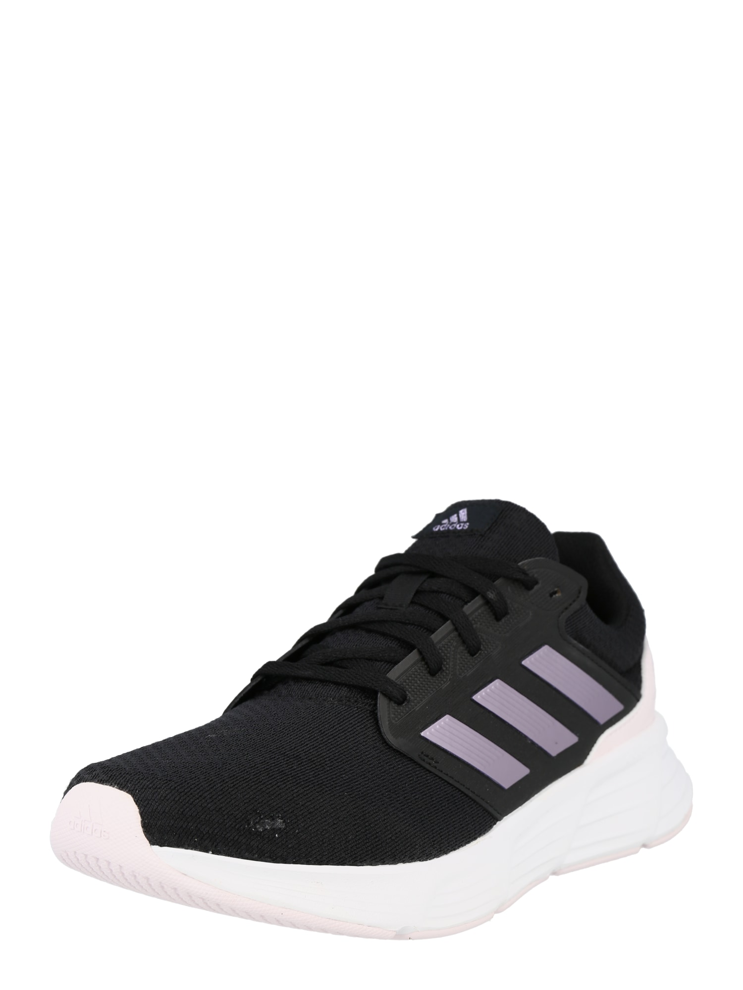 ADIDAS PERFORMANCE Sportcipő 'Galaxy 6'  fekete / világoslila