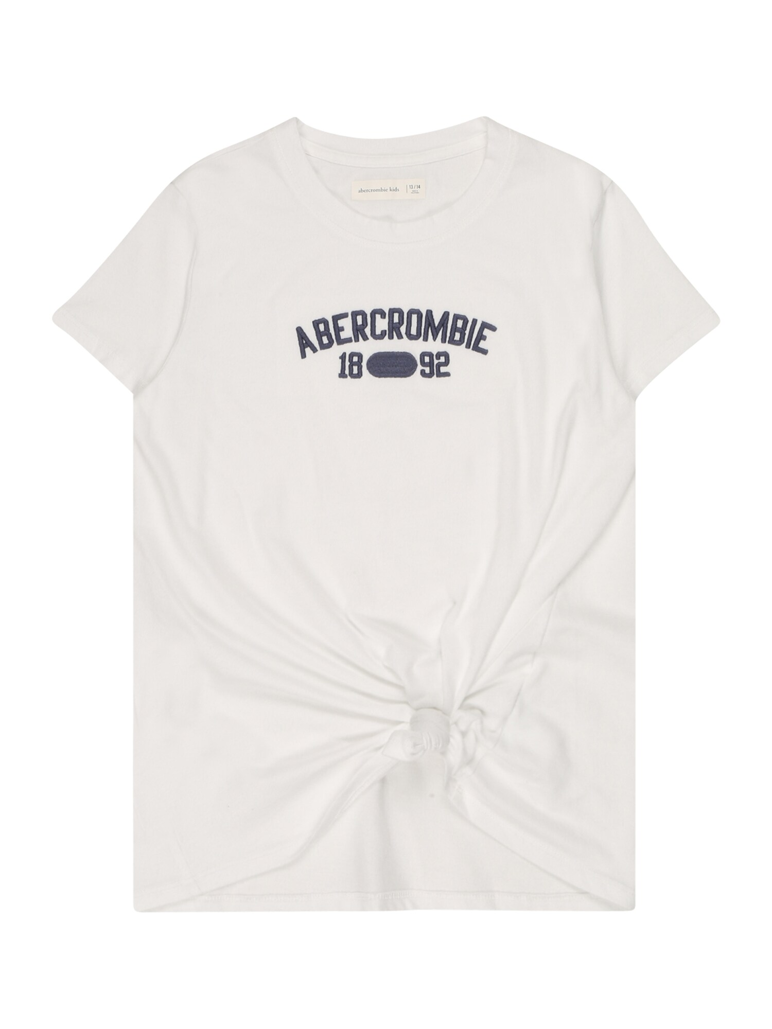 Abercrombie & Fitch Póló  fehér / tengerészkék