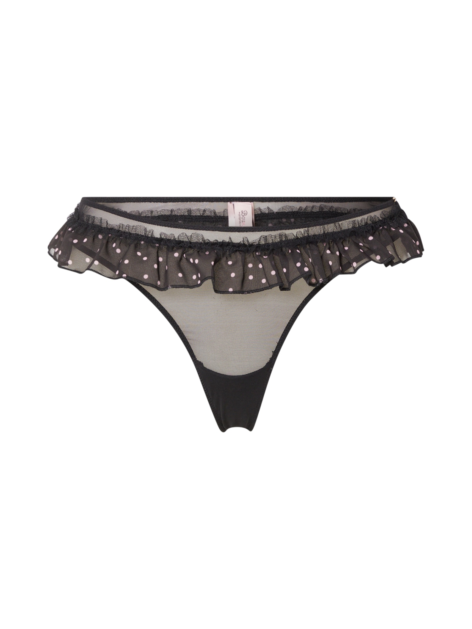 Boux Avenue String bugyik 'SABRINA'  fekete / rózsaszín
