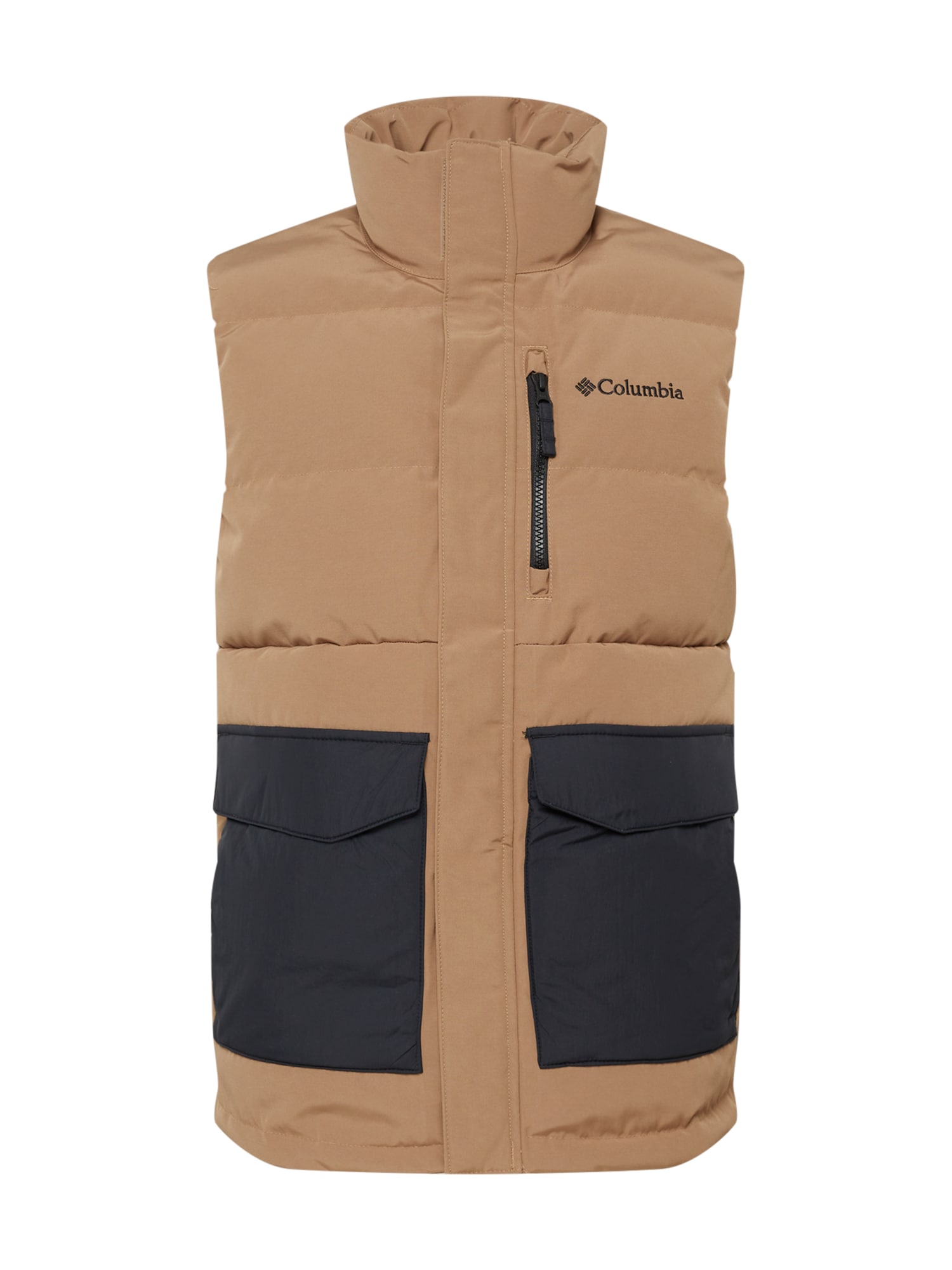 COLUMBIA Sportmellény 'Marquam Peak Fusion'  világosbarna / fekete