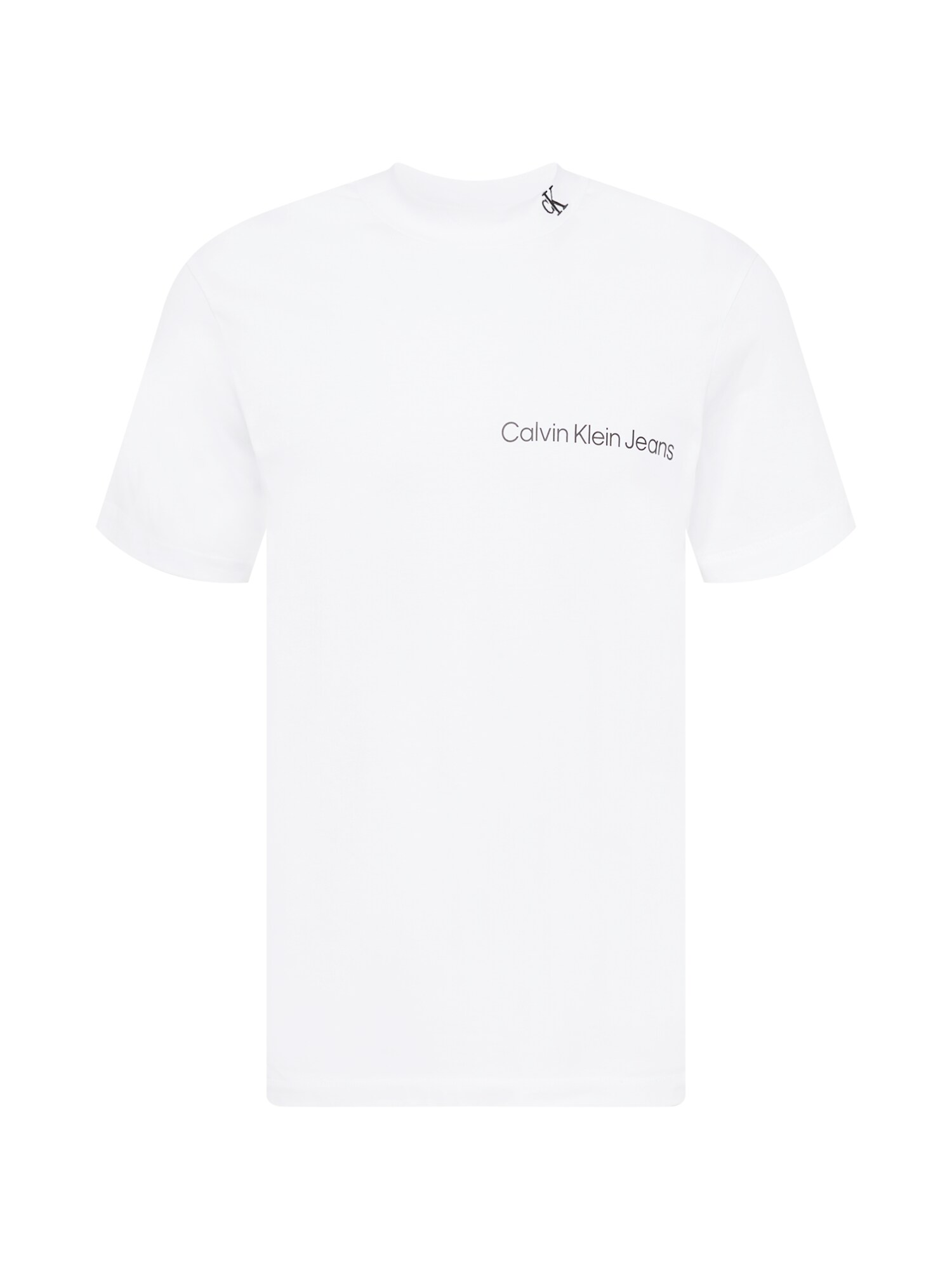 Calvin Klein Jeans Póló  fehér / fekete