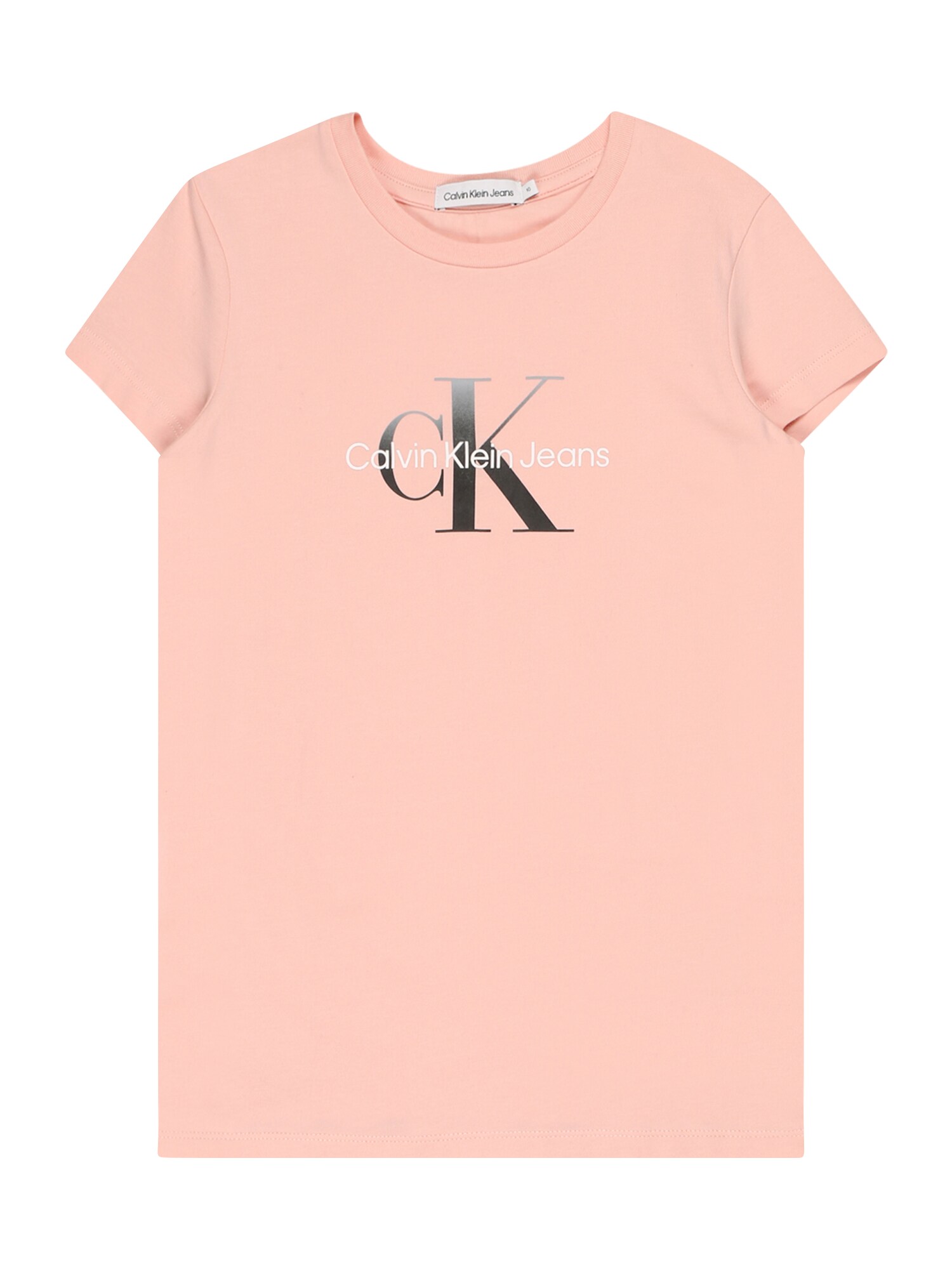 Calvin Klein Jeans Póló  világos-rózsaszín / fekete