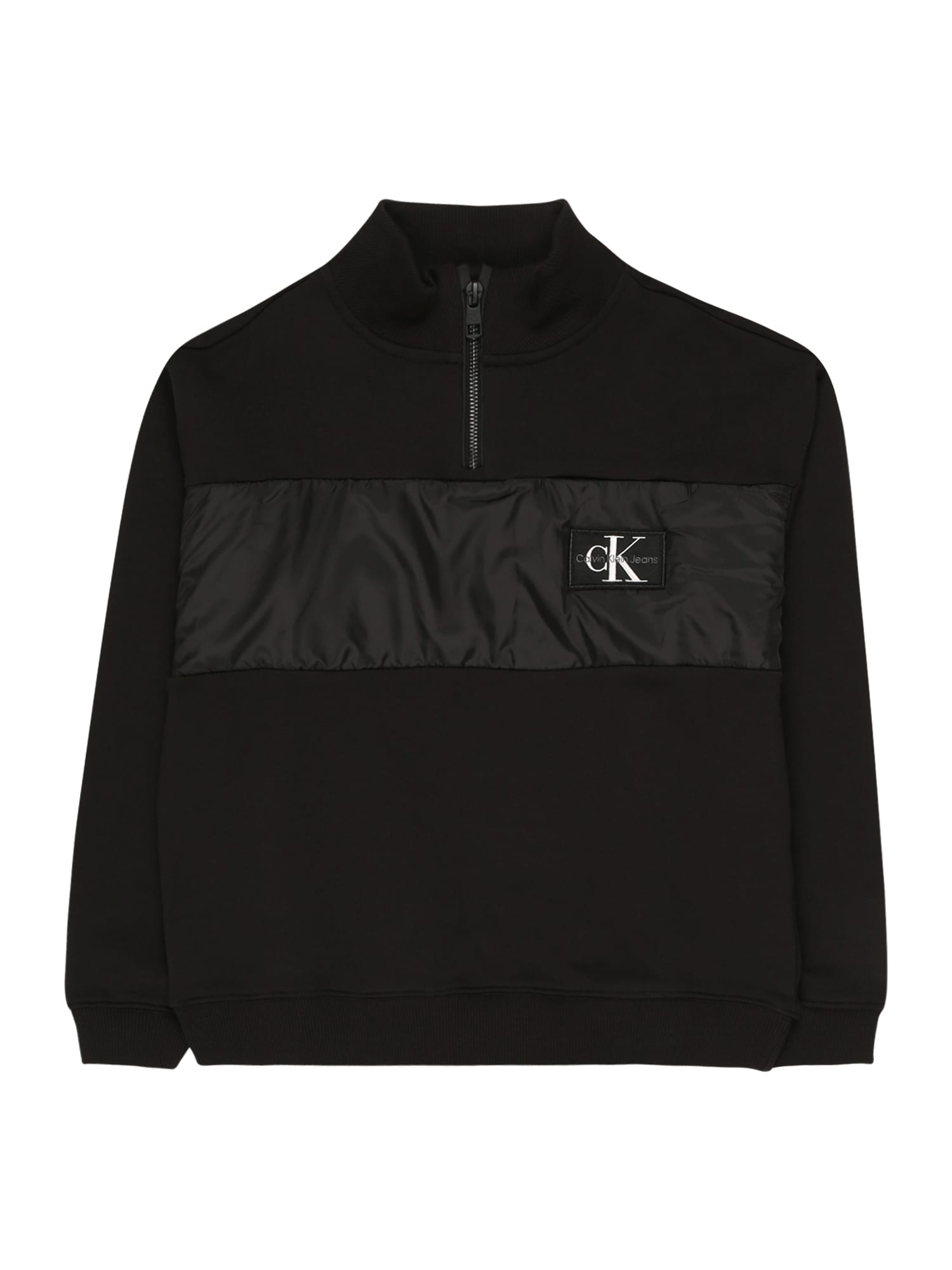 Calvin Klein Jeans Tréning póló  fekete / fehér