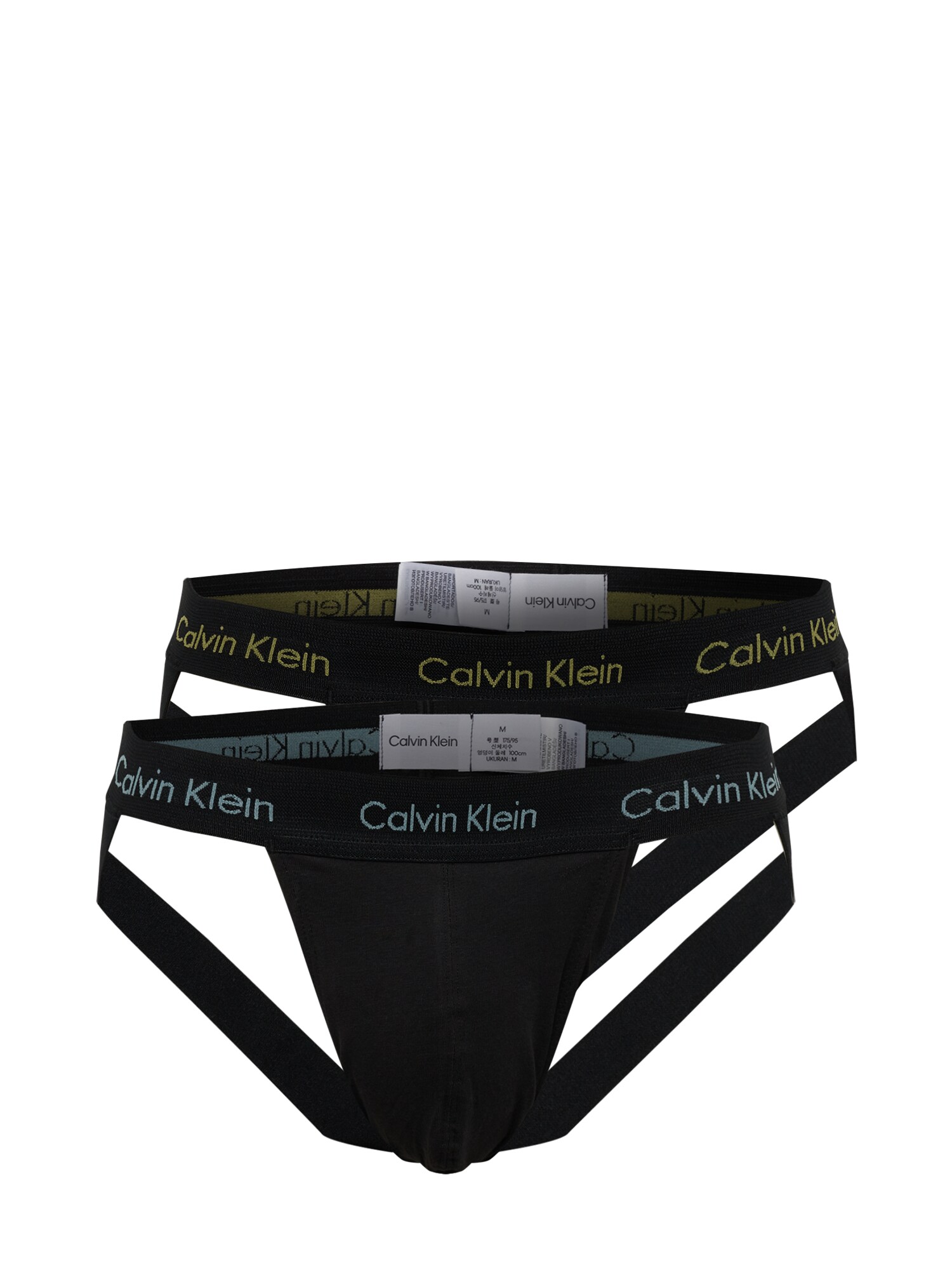 Calvin Klein Underwear Slip  fekete / világoskék / olíva